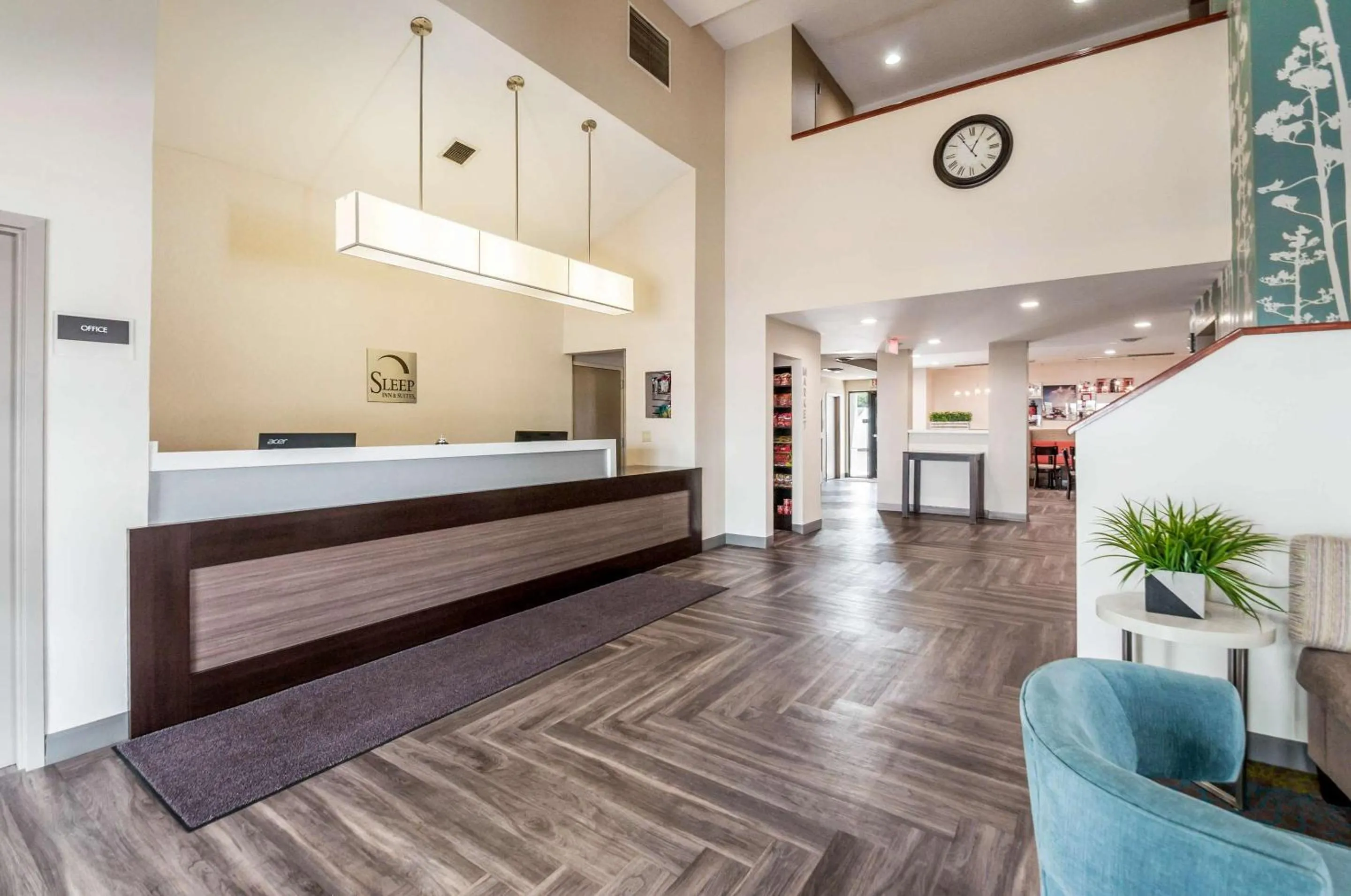 Lobby or reception in Sleep Inn & Suites Rehoboth Beach