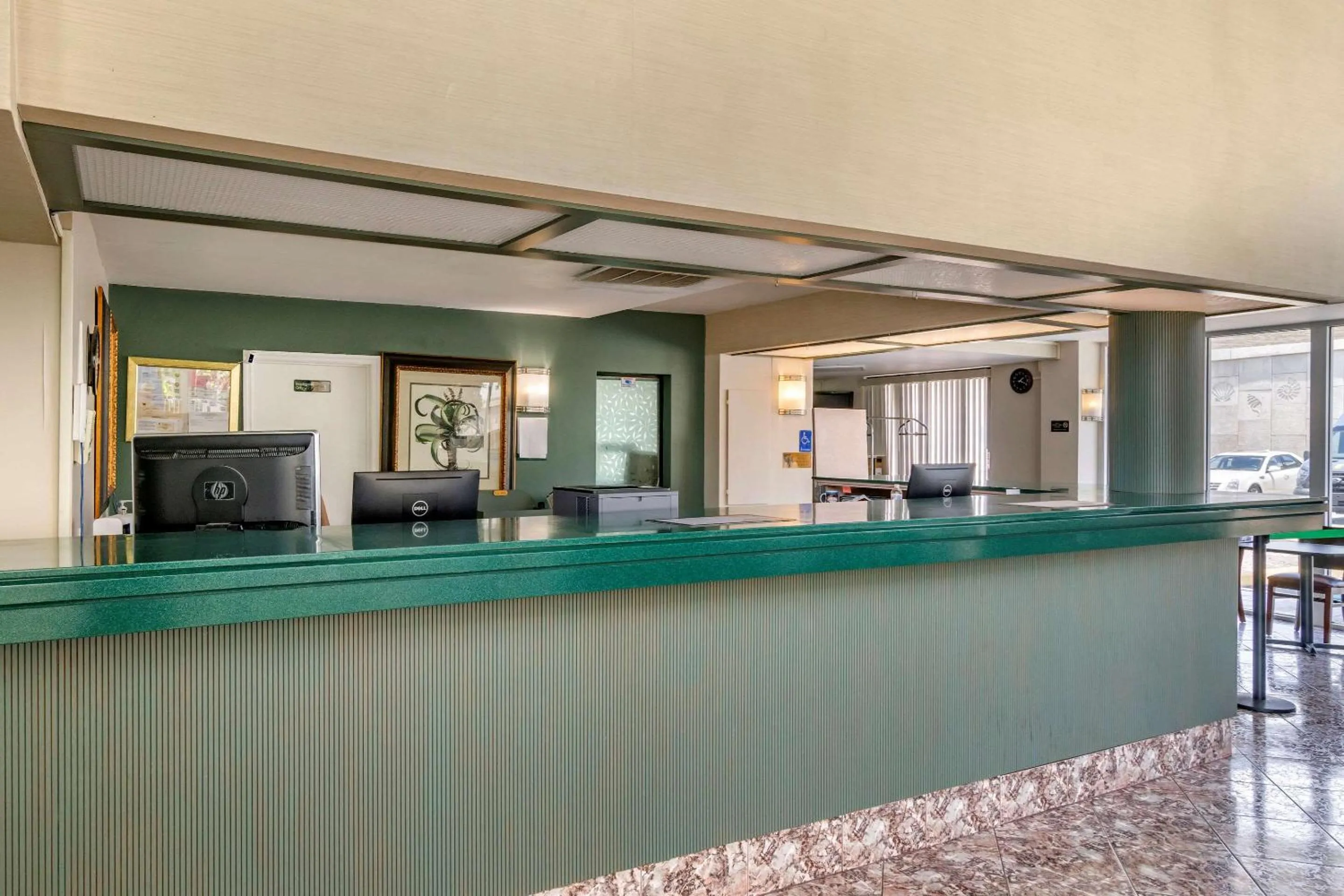 Lobby or reception in Rodeway Inn Central Clearwater Beach