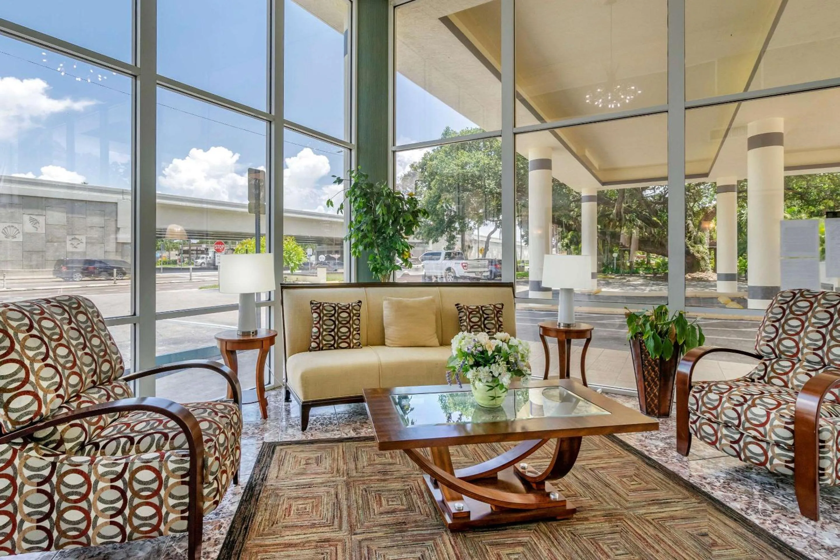 Lobby or reception in Rodeway Inn Central Clearwater Beach