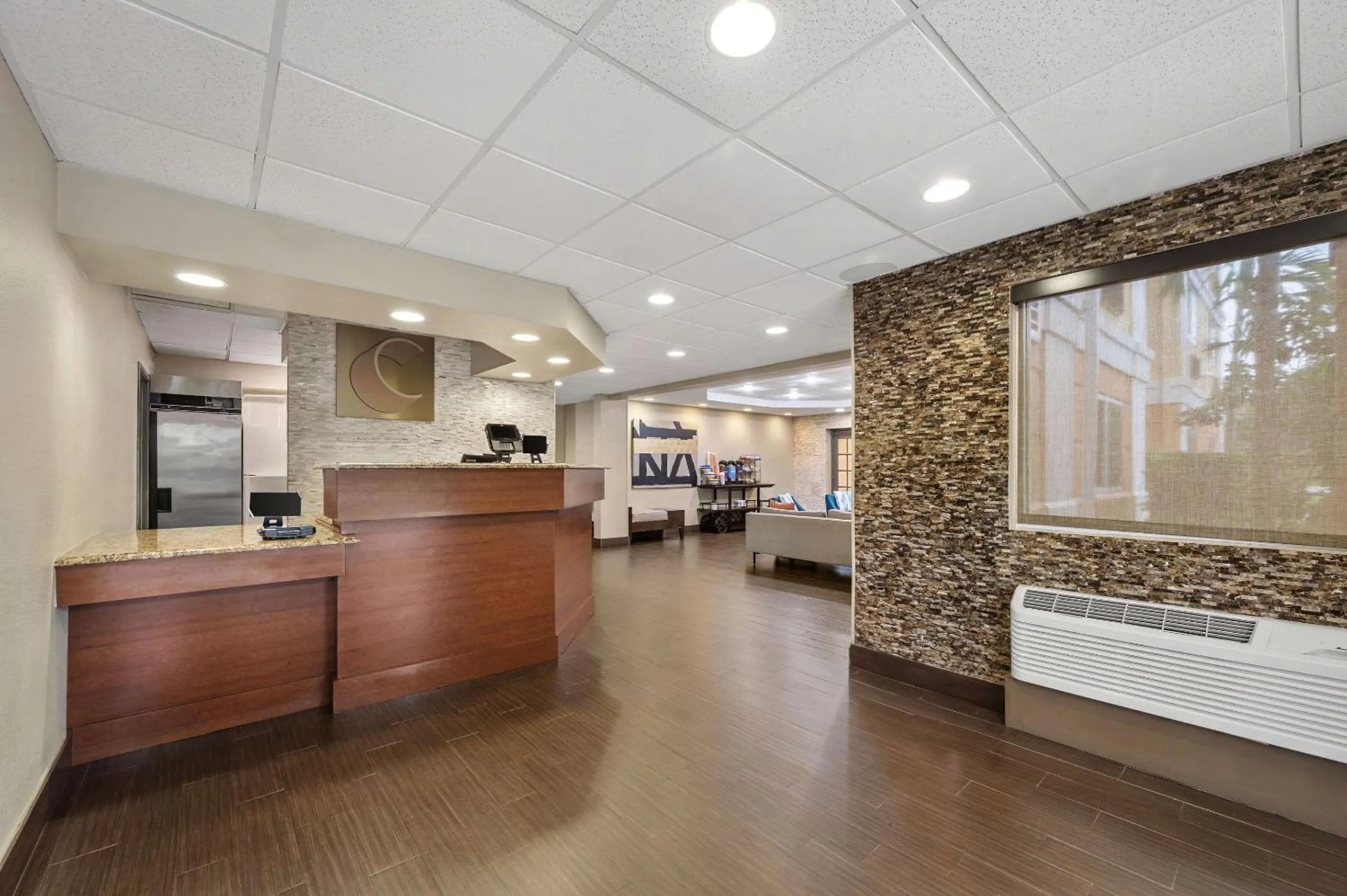 Lobby or reception in Comfort Inn Fort Myers Northeast