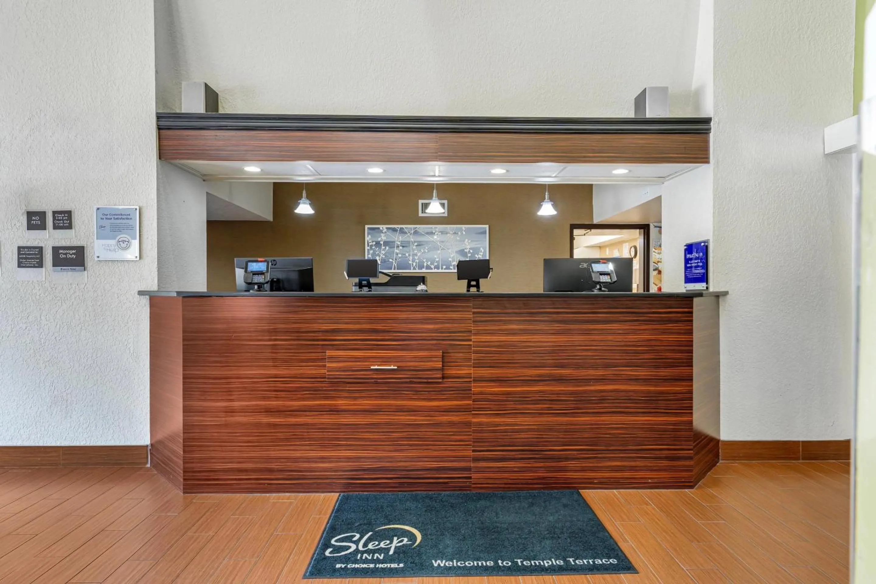 Lobby or reception in Sleep Inn near Busch Gardens - USF