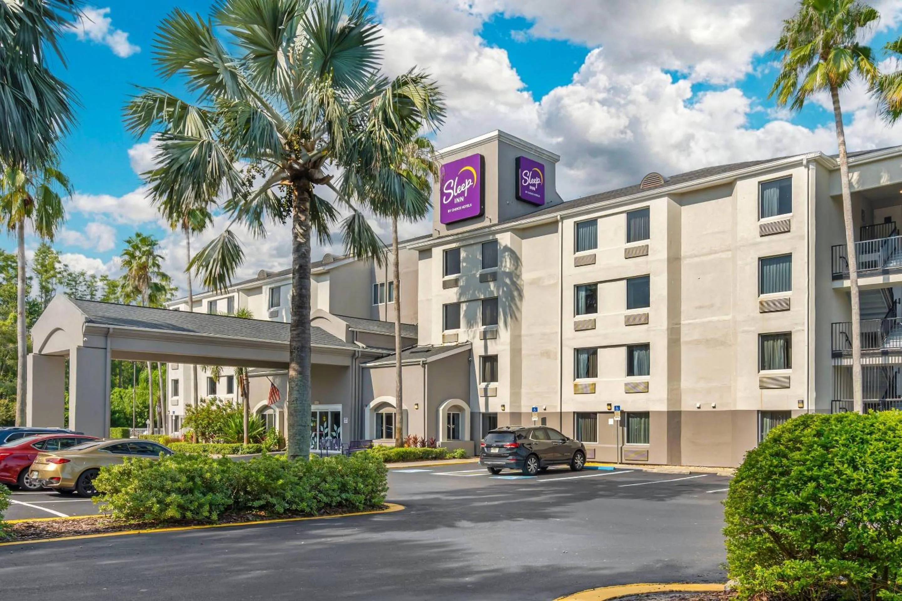 Property building in Sleep Inn near Busch Gardens - USF