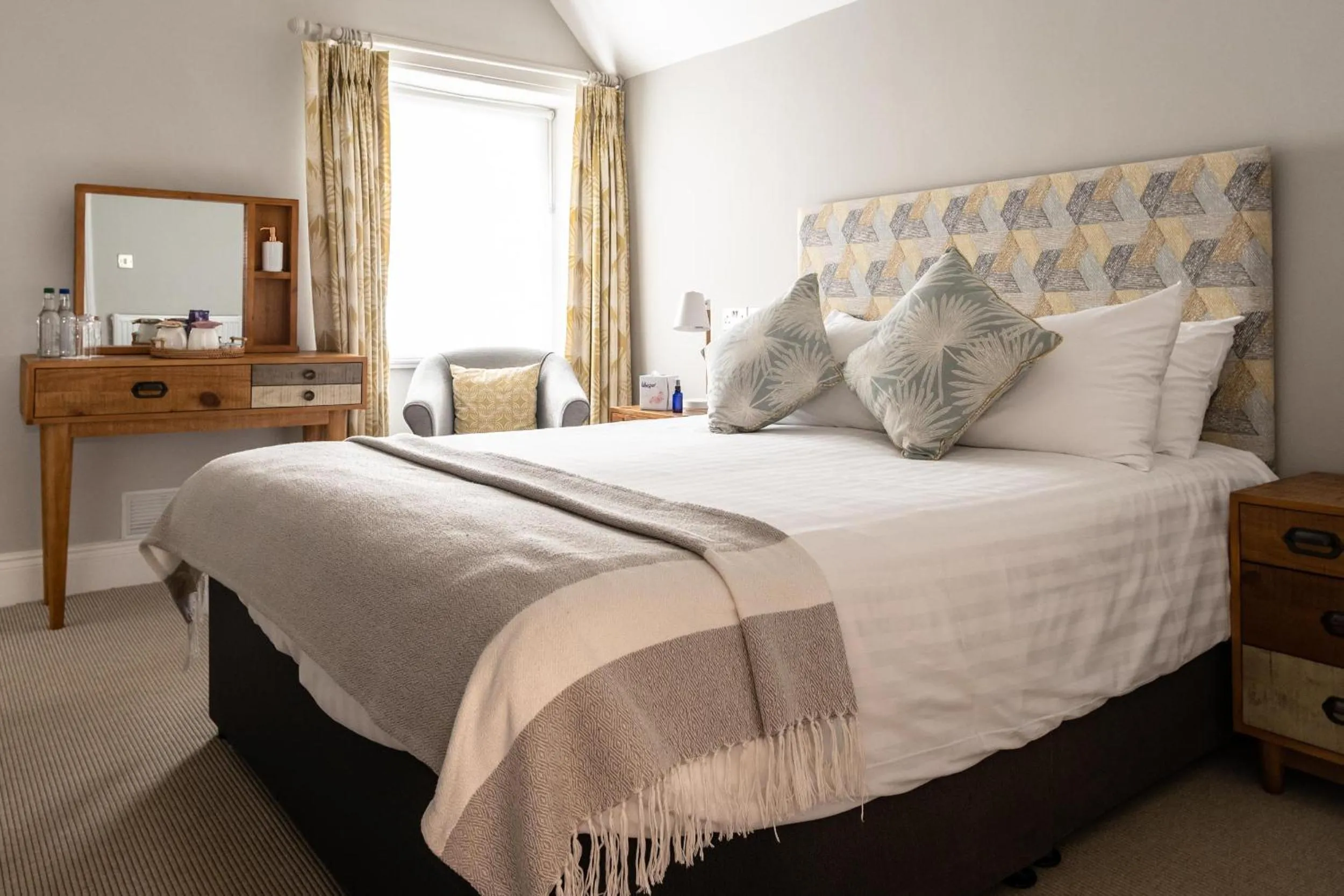 Bedroom, Bed in The Porlock Weir Hotel