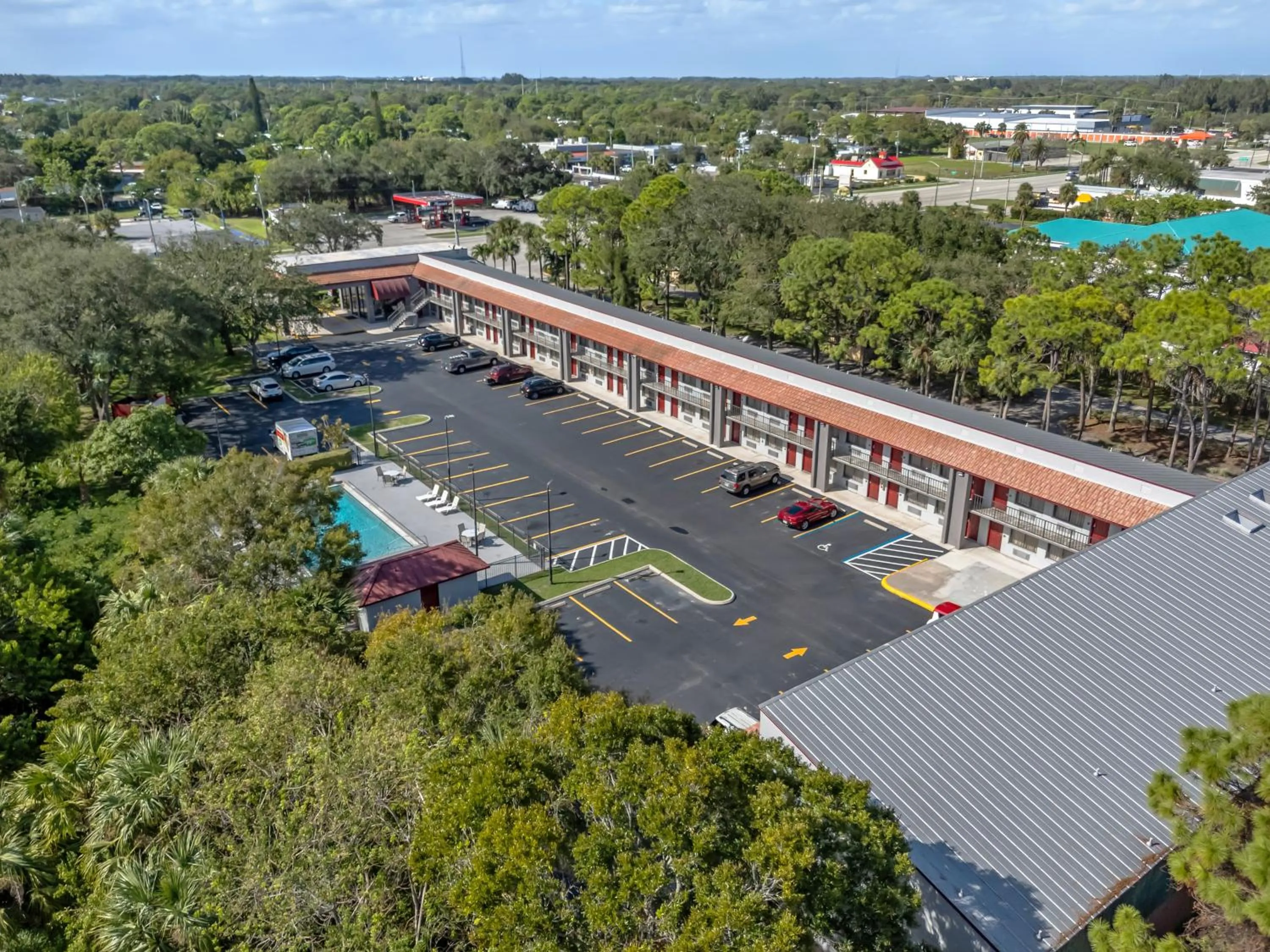 Property building in Red Roof Inn Ft Pierce