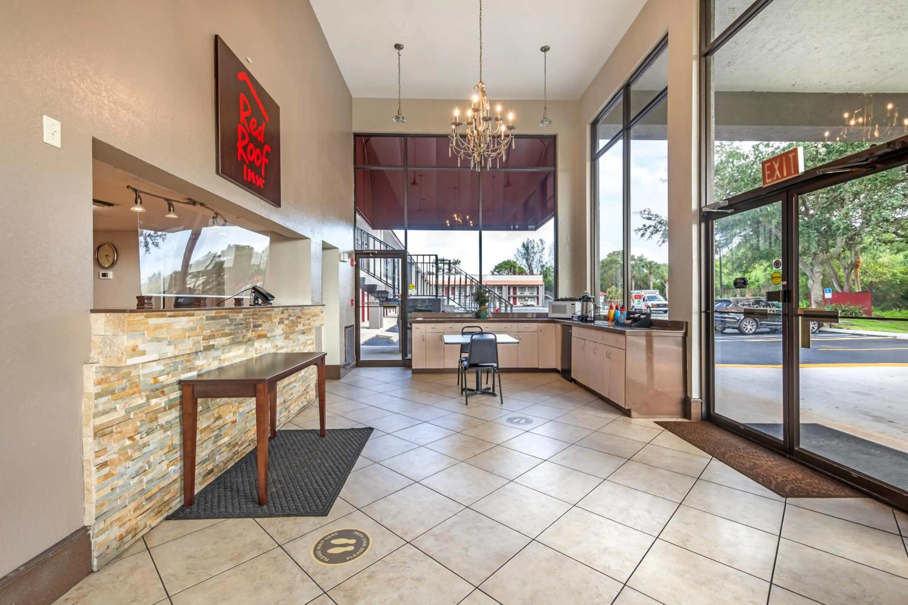 Lobby or reception in Red Roof Inn Ft Pierce
