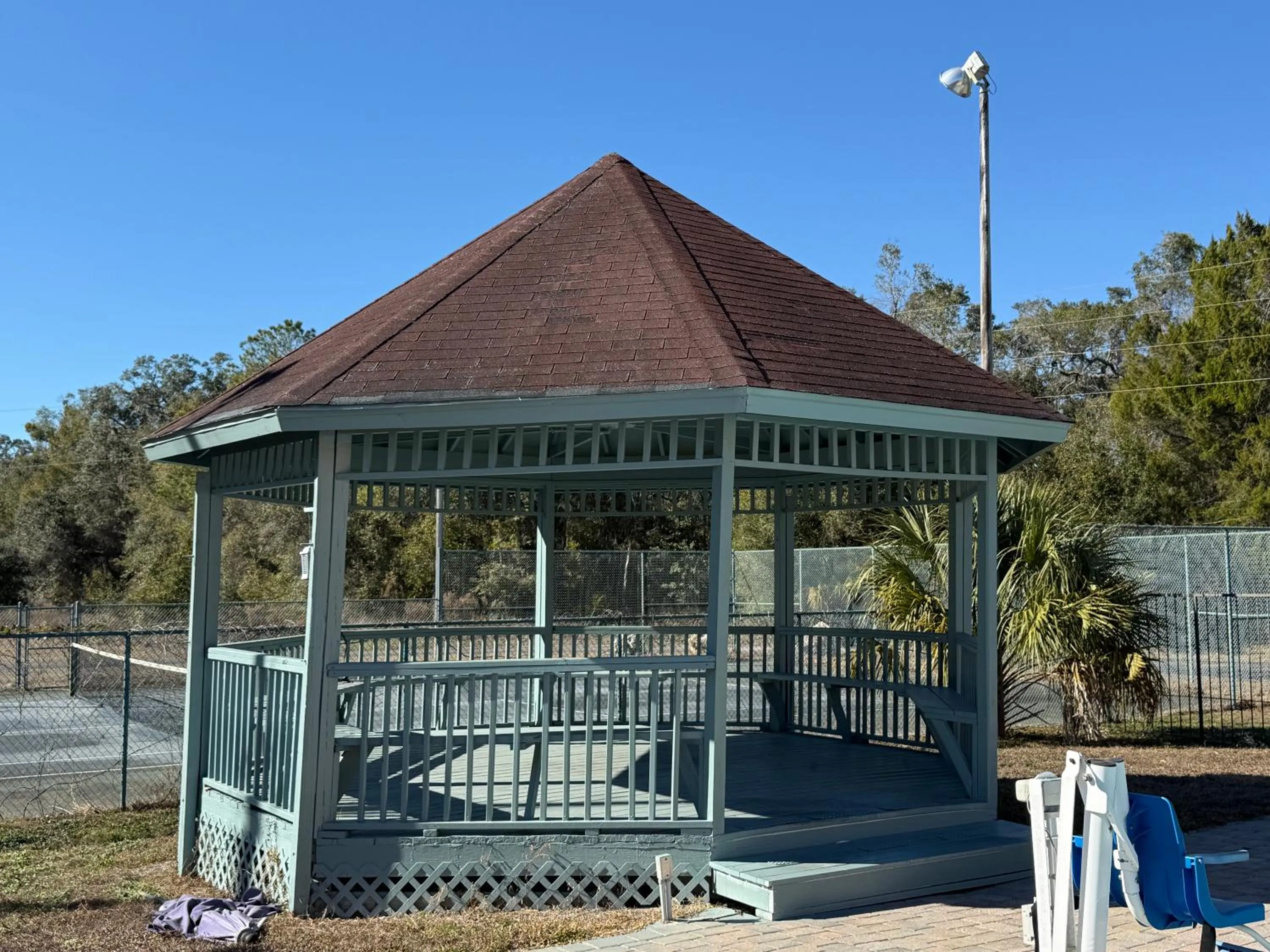 Swimming pool in Quality Inn Crystal River