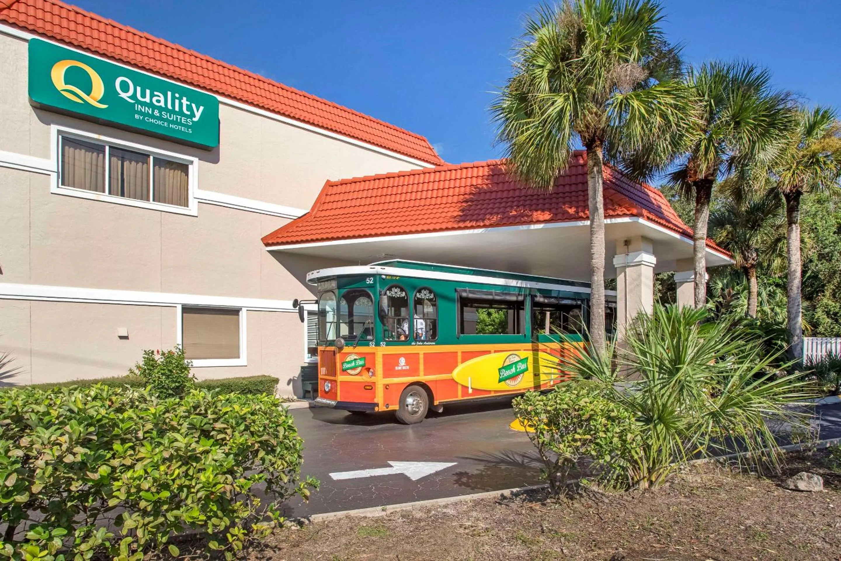 Property building in Quality Inn & Suites St Augustine Beach Area