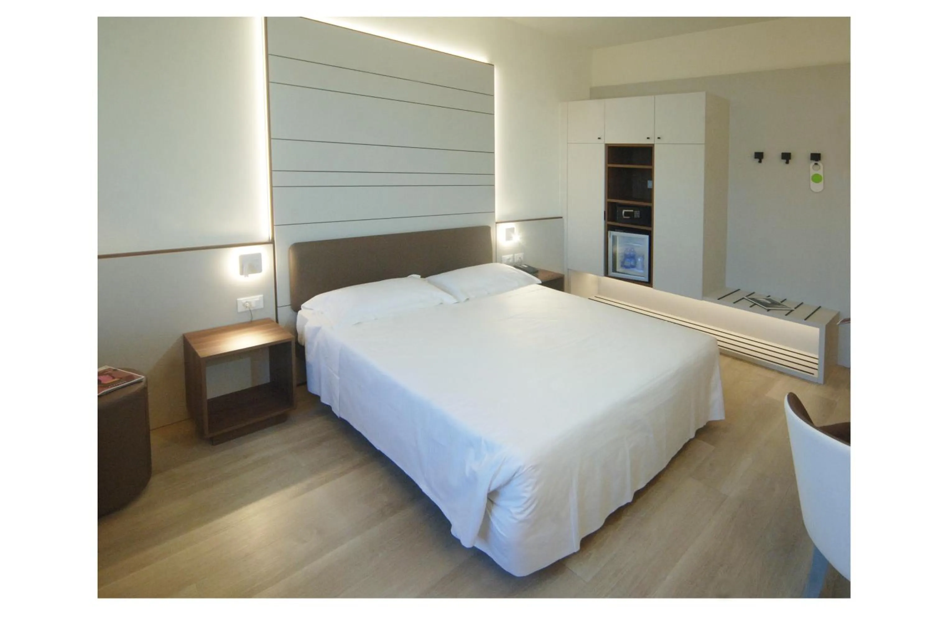 Bed in Hotel Victoria