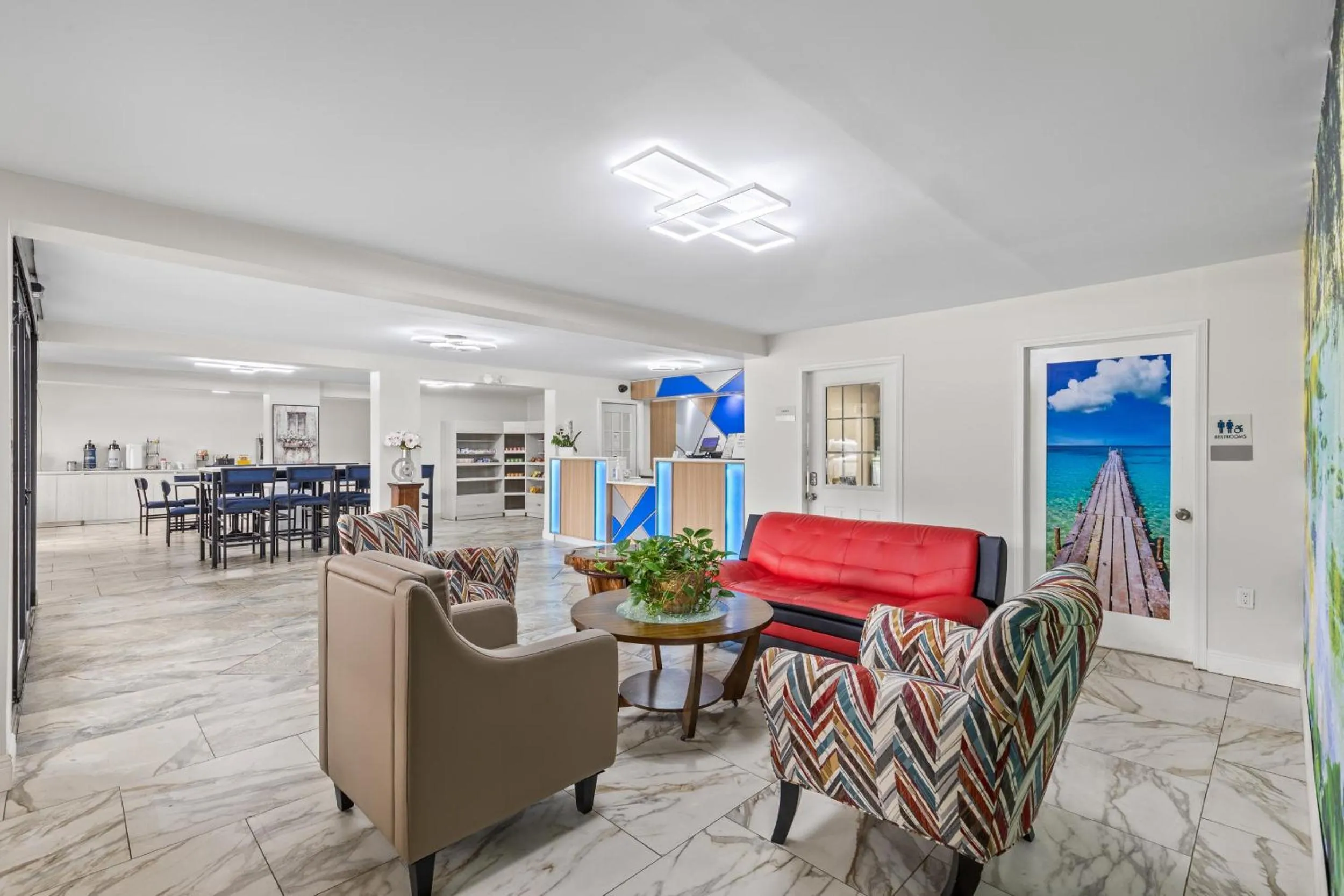 Lobby or reception in Alachua Inn