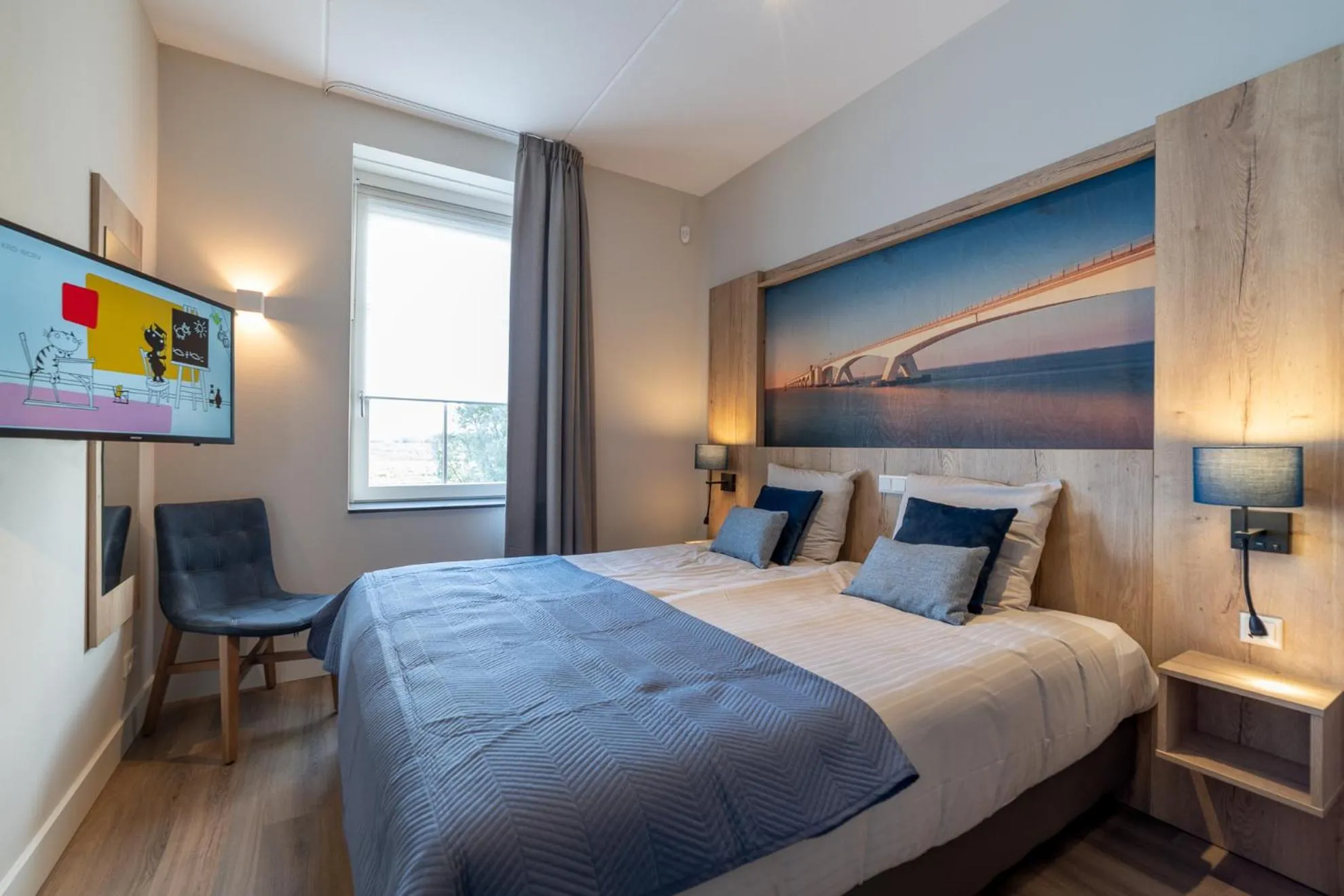 Bedroom, Bed in Raadhuis Parc Ganuenta