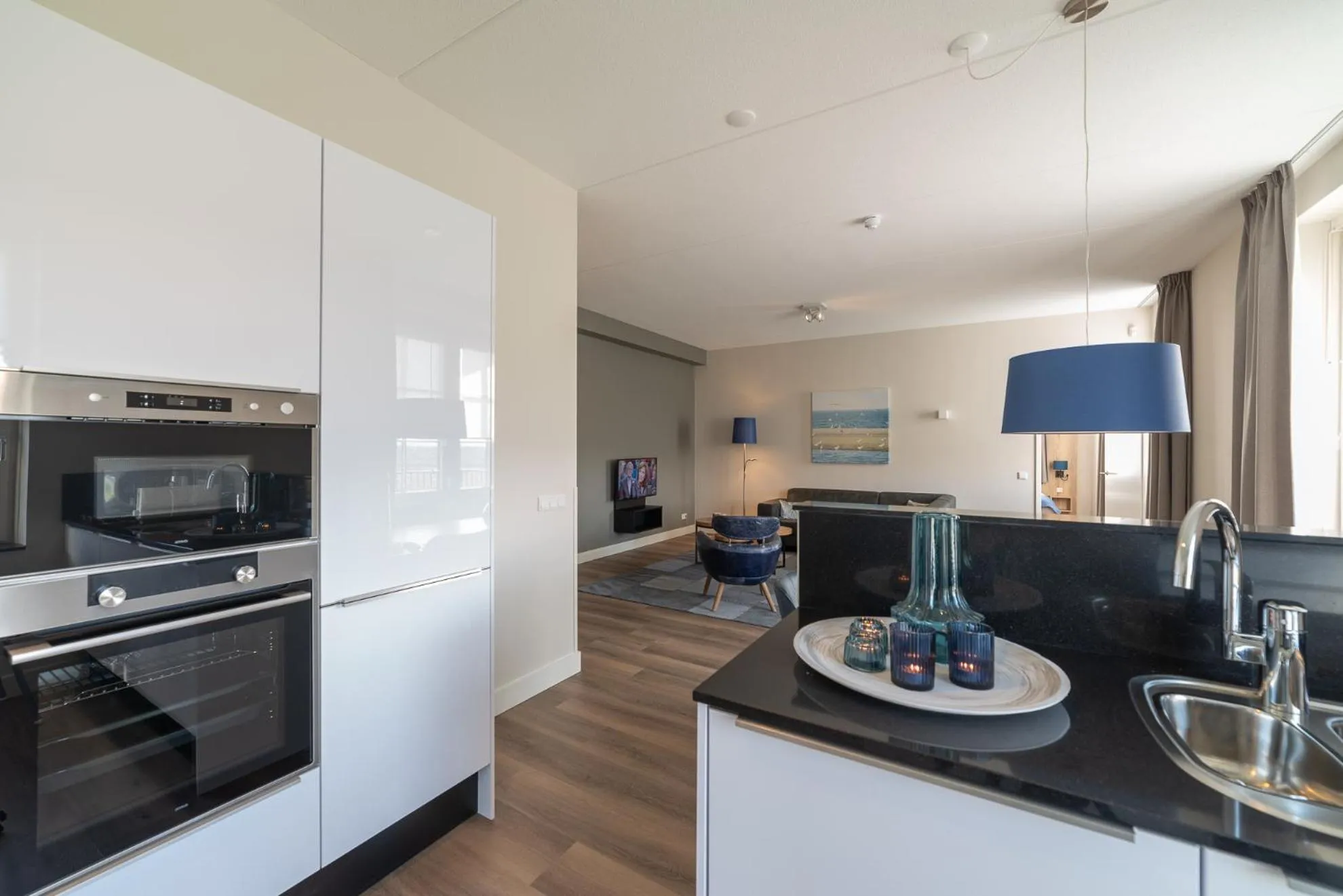 Kitchen or kitchenette in Raadhuis Parc Ganuenta