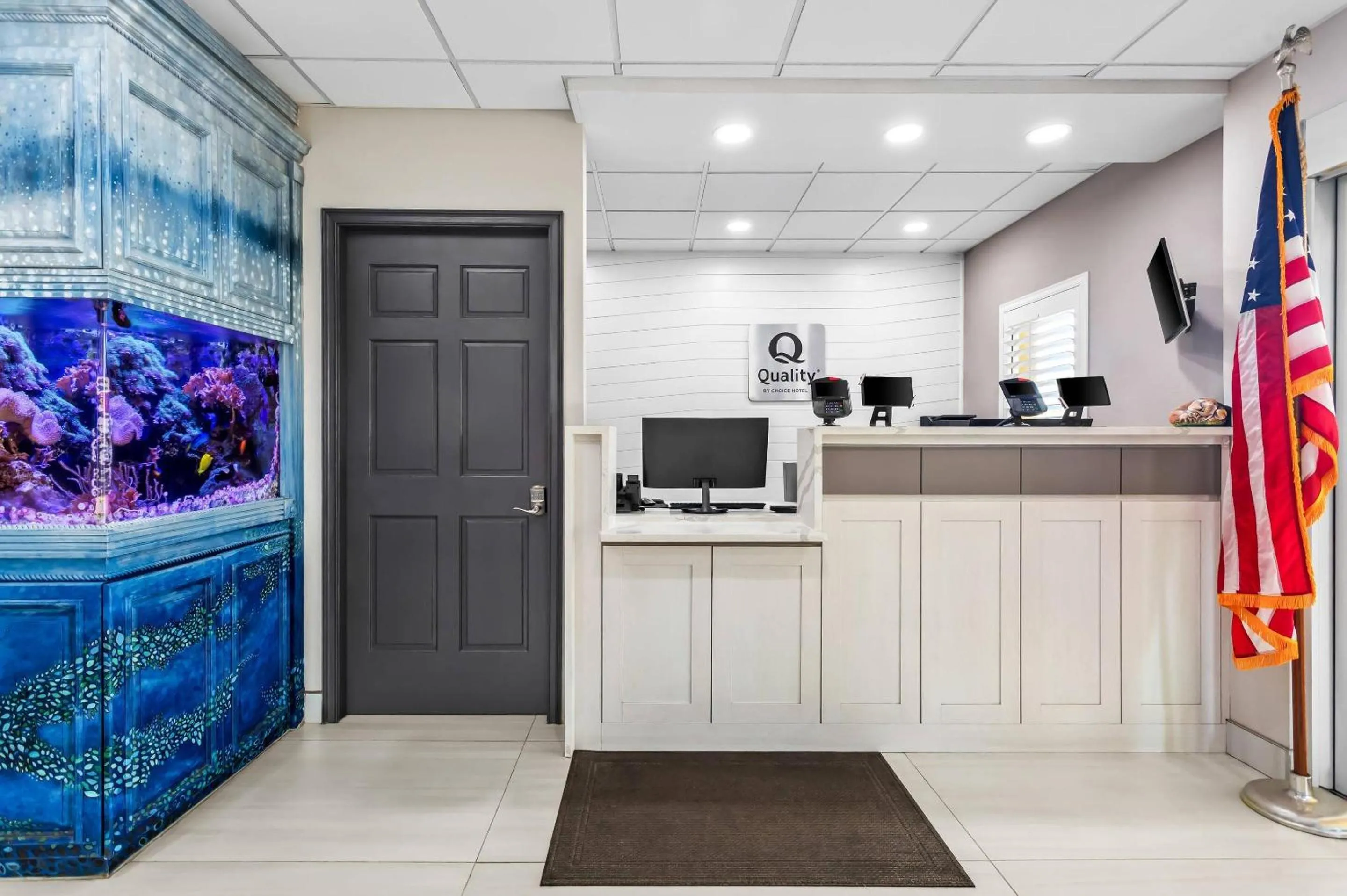 Lobby or reception in Quality Inn Tampa Airport - Cruise Port