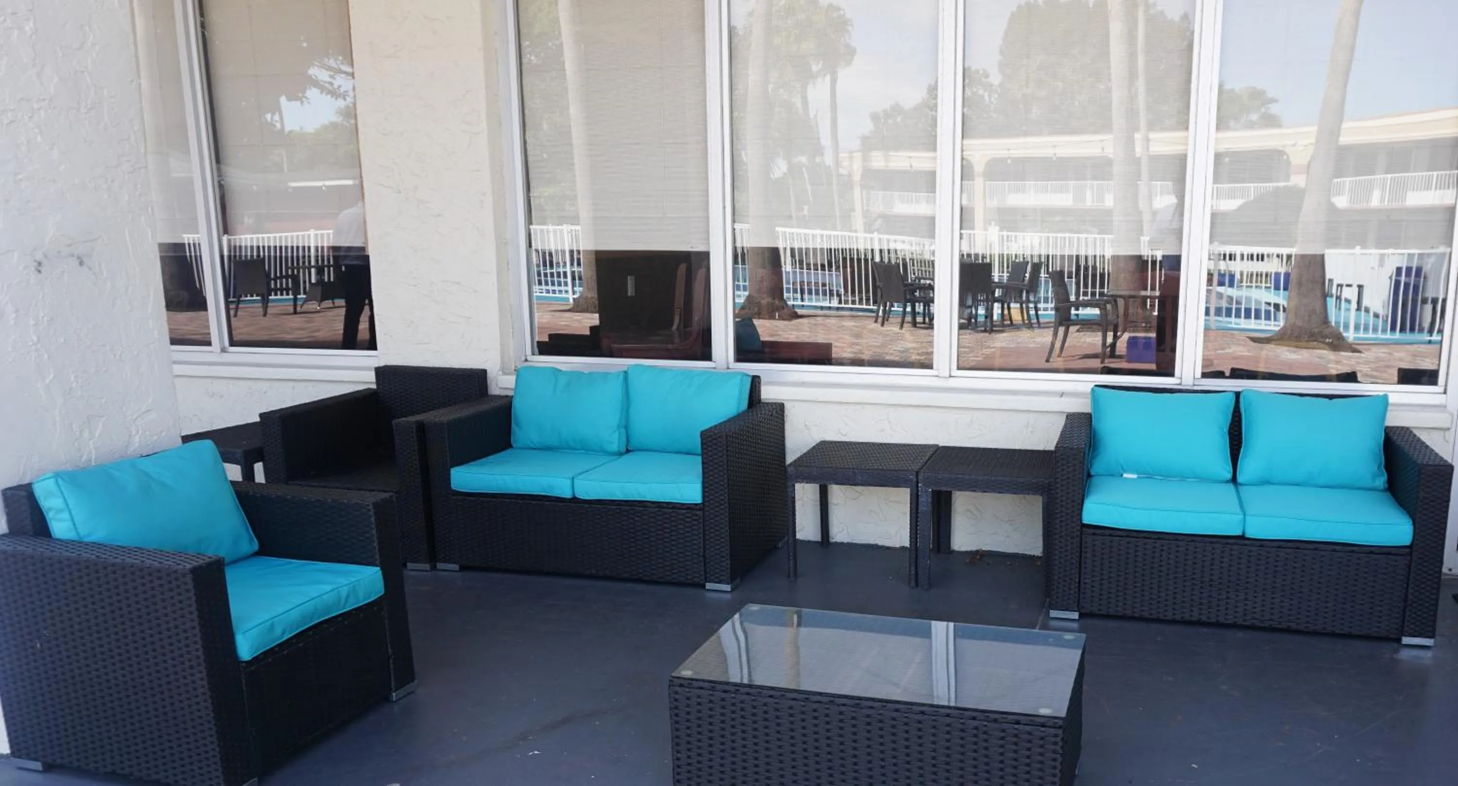 Patio in ISLAND HOTEL of Space Coast