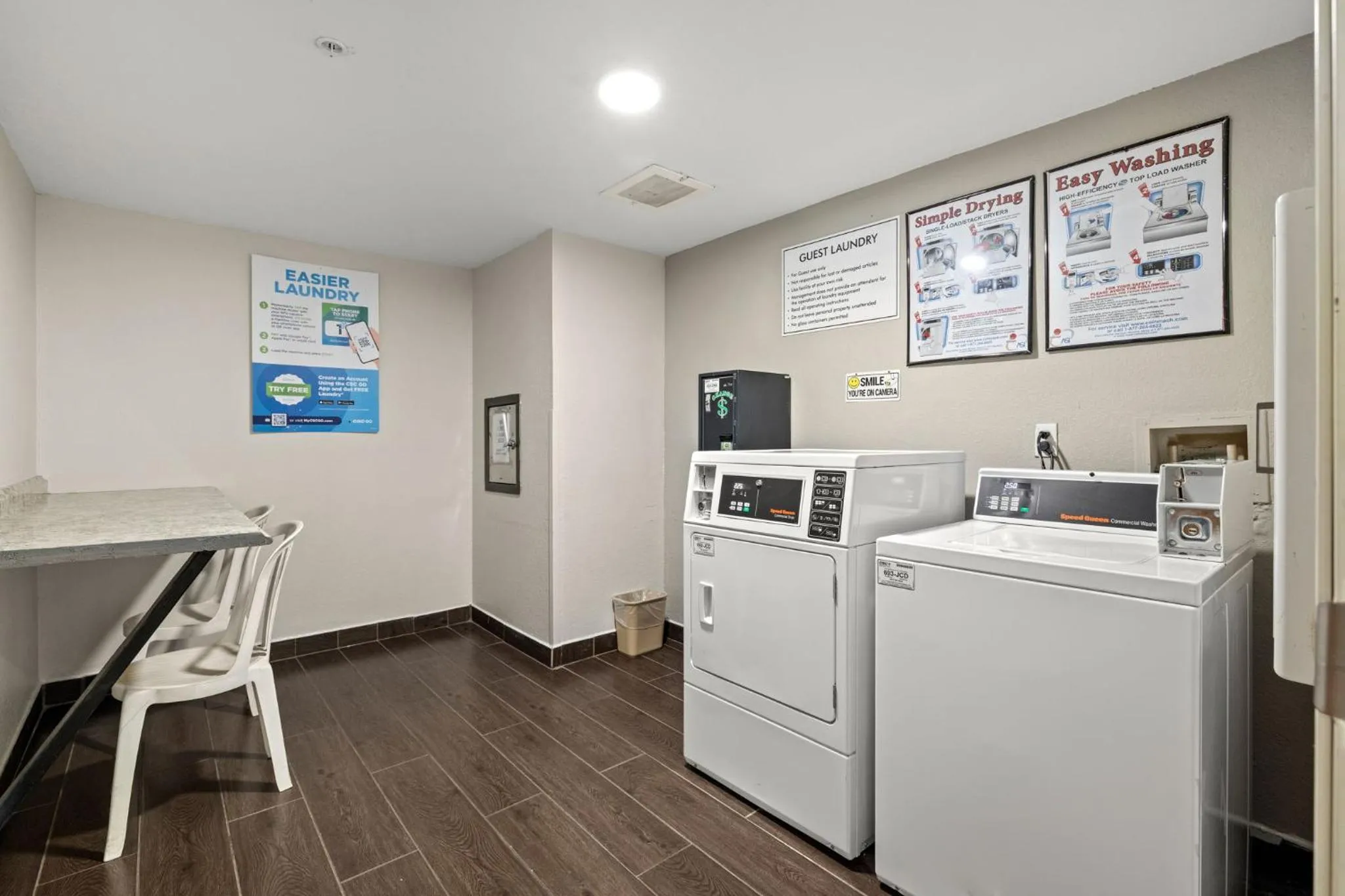 laundry in Clarion Pointe Lakeland I-4