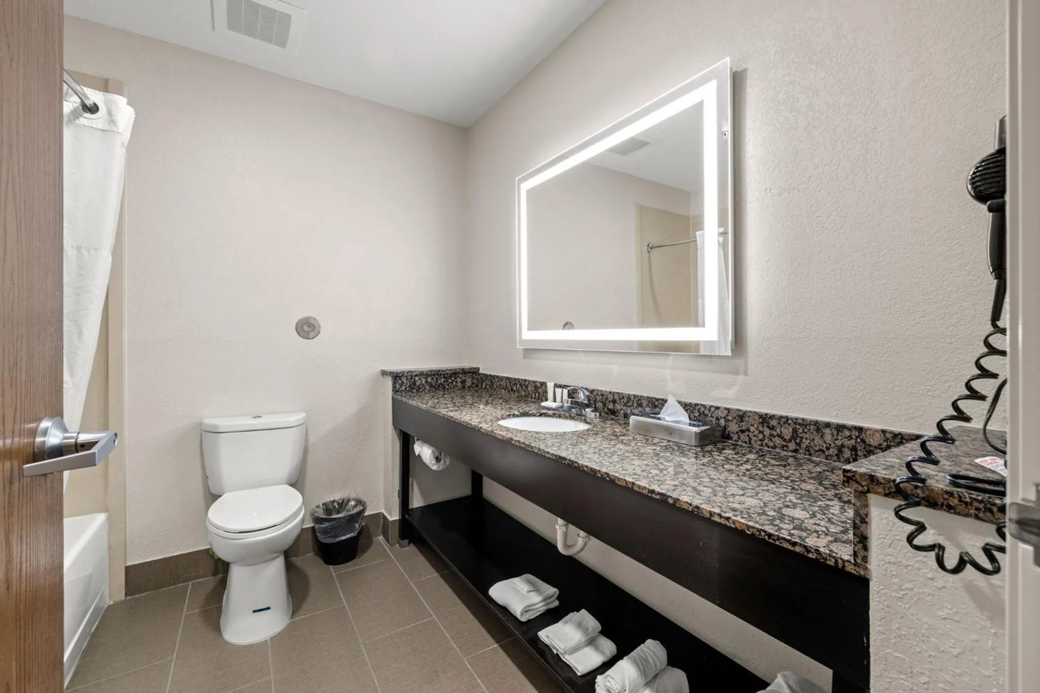 Bathroom in Clarion Pointe Lakeland I-4