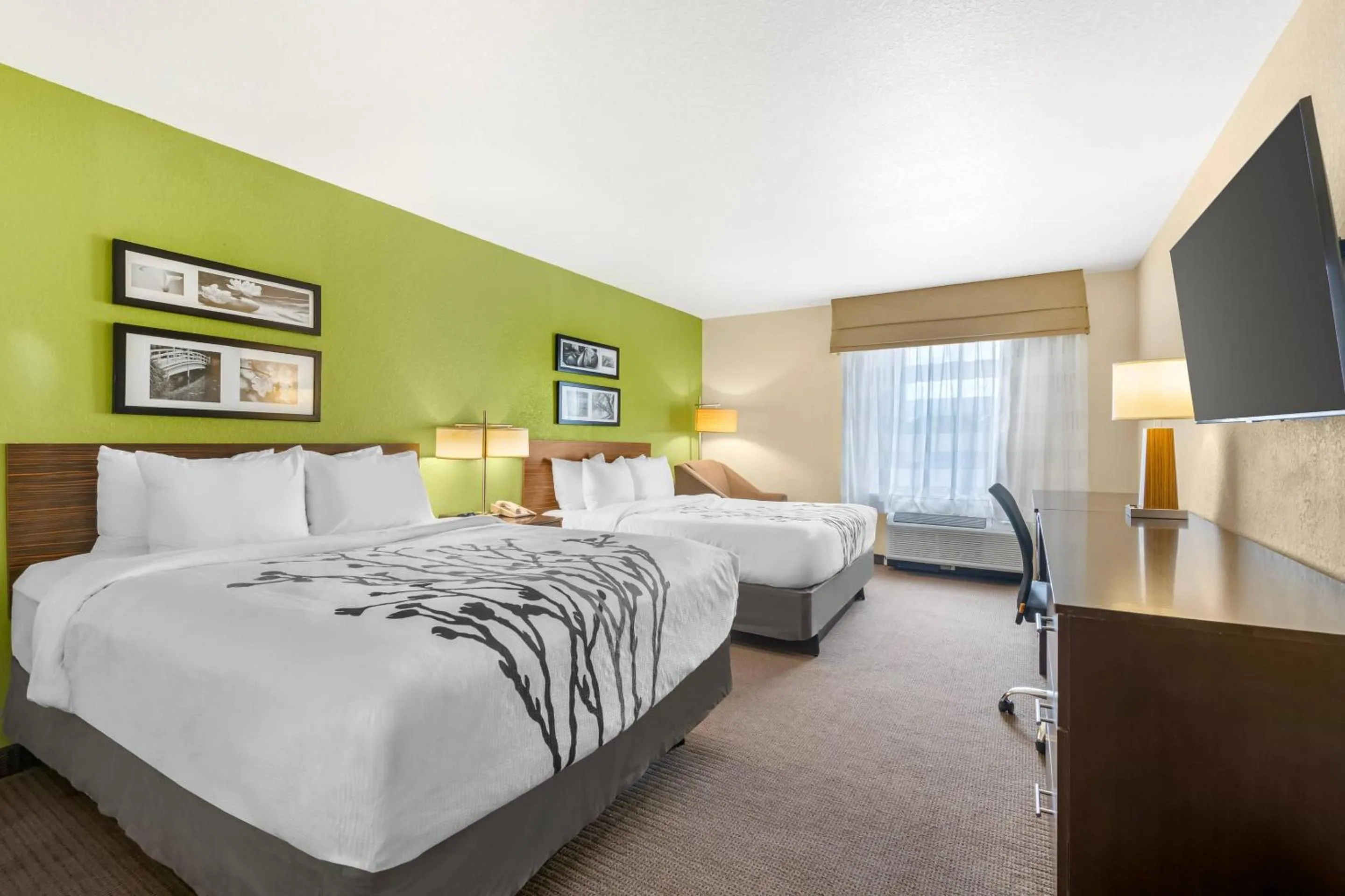 Bedroom, Bed in Sleep Inn & Suites Port Charlotte-Punta Gorda