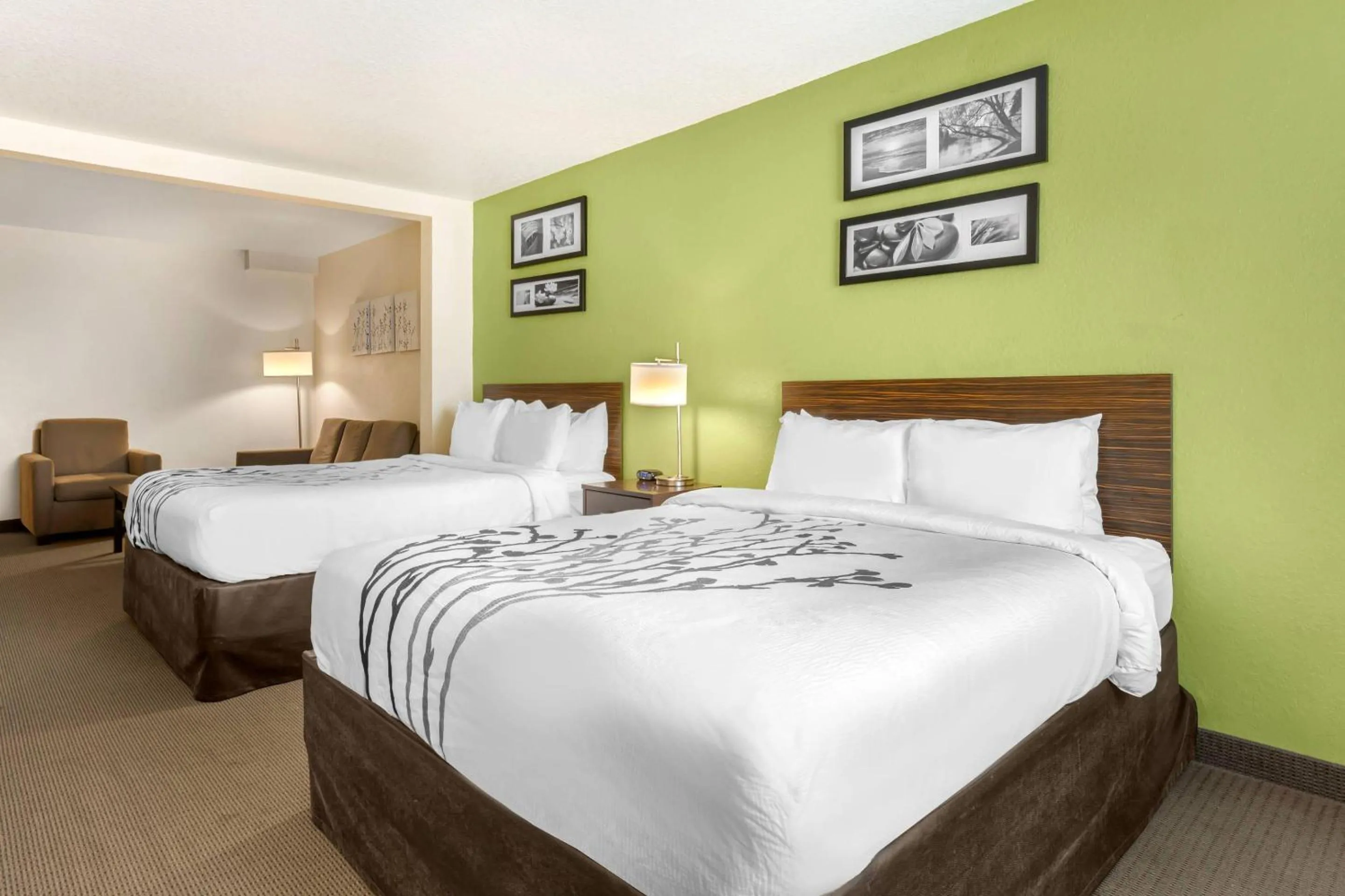 Bedroom, Bed in Sleep Inn & Suites Port Charlotte-Punta Gorda