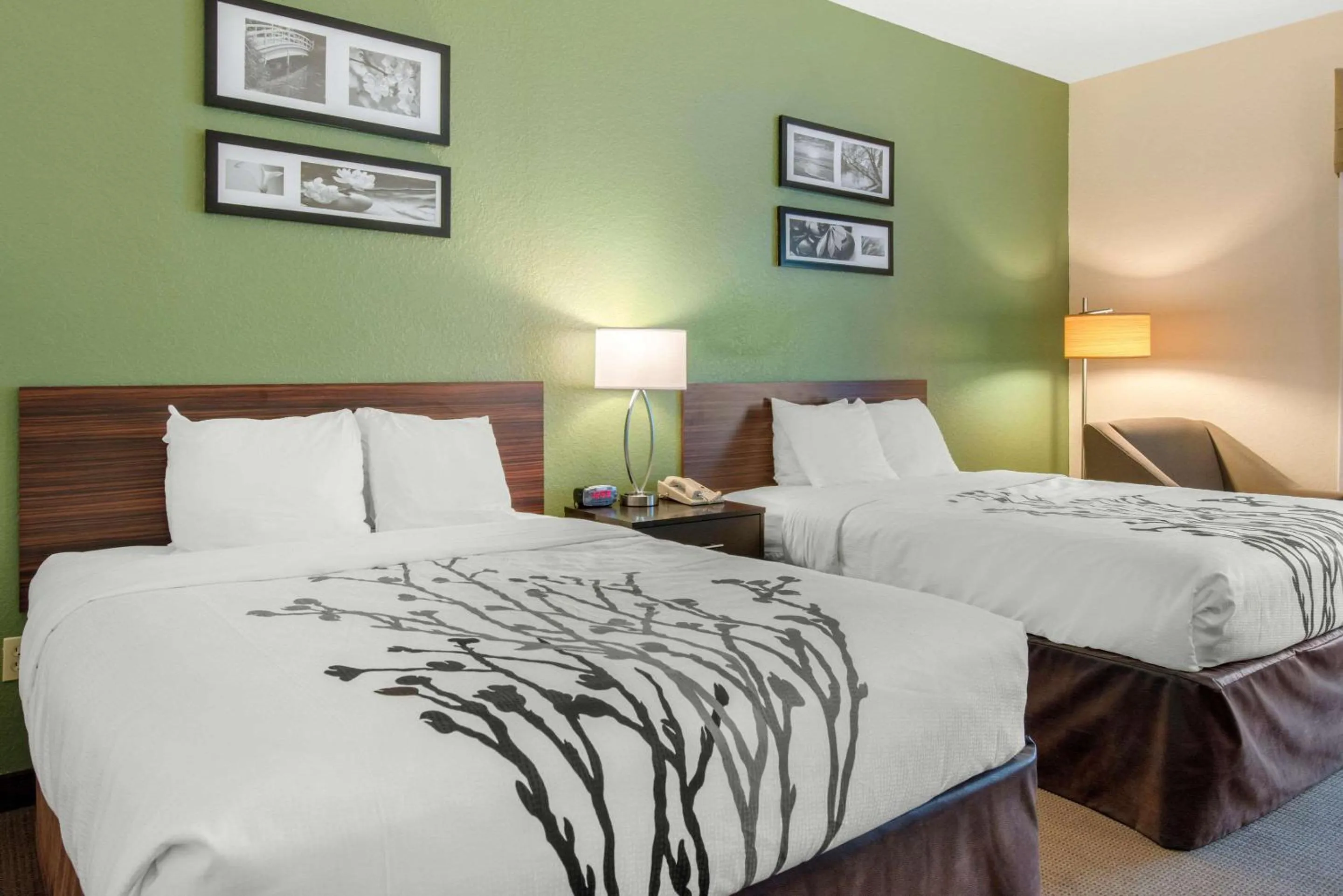 Bed in Sleep Inn & Suites Port Charlotte-Punta Gorda