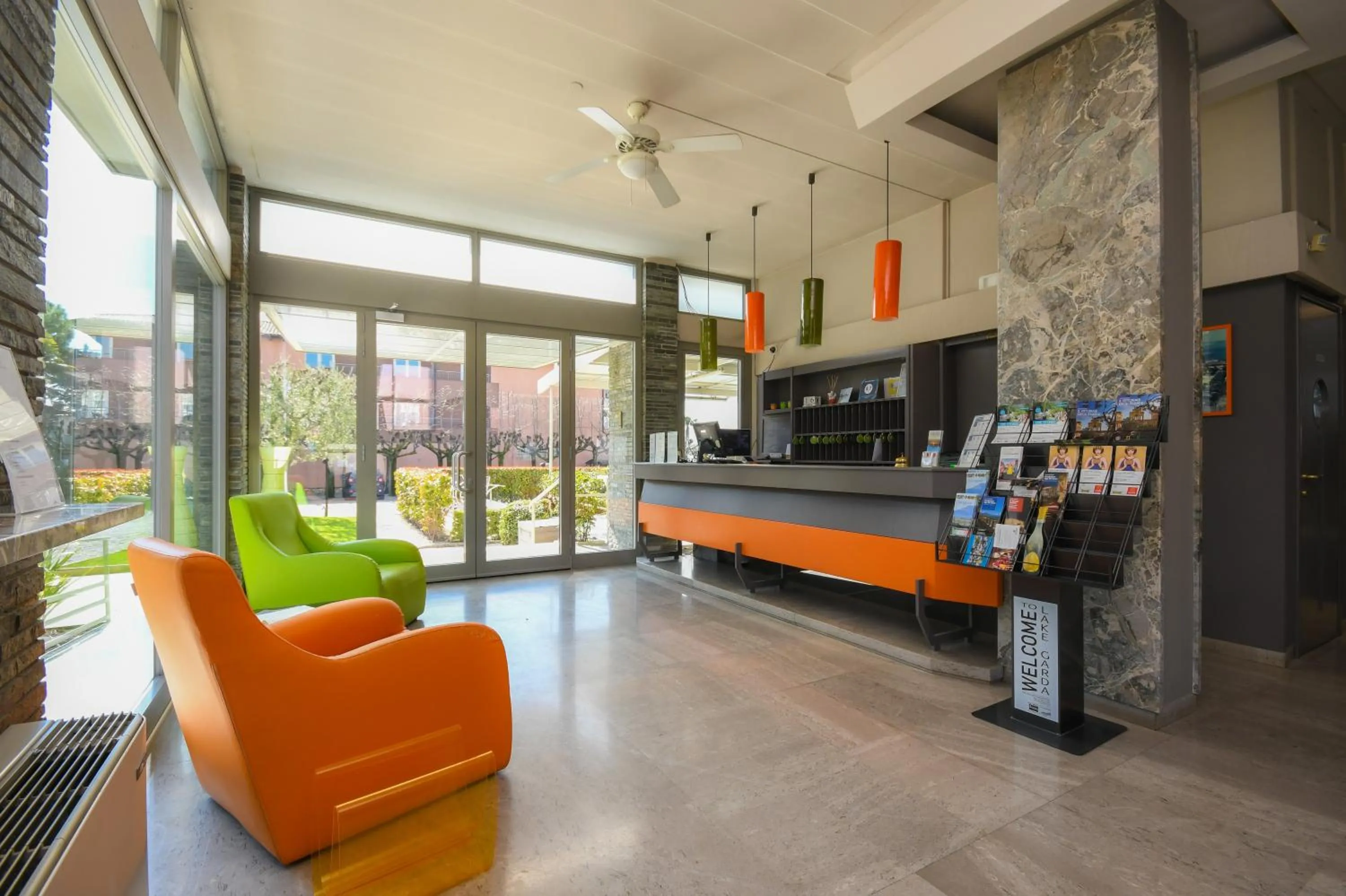 Lobby or reception in Hotel Miramar