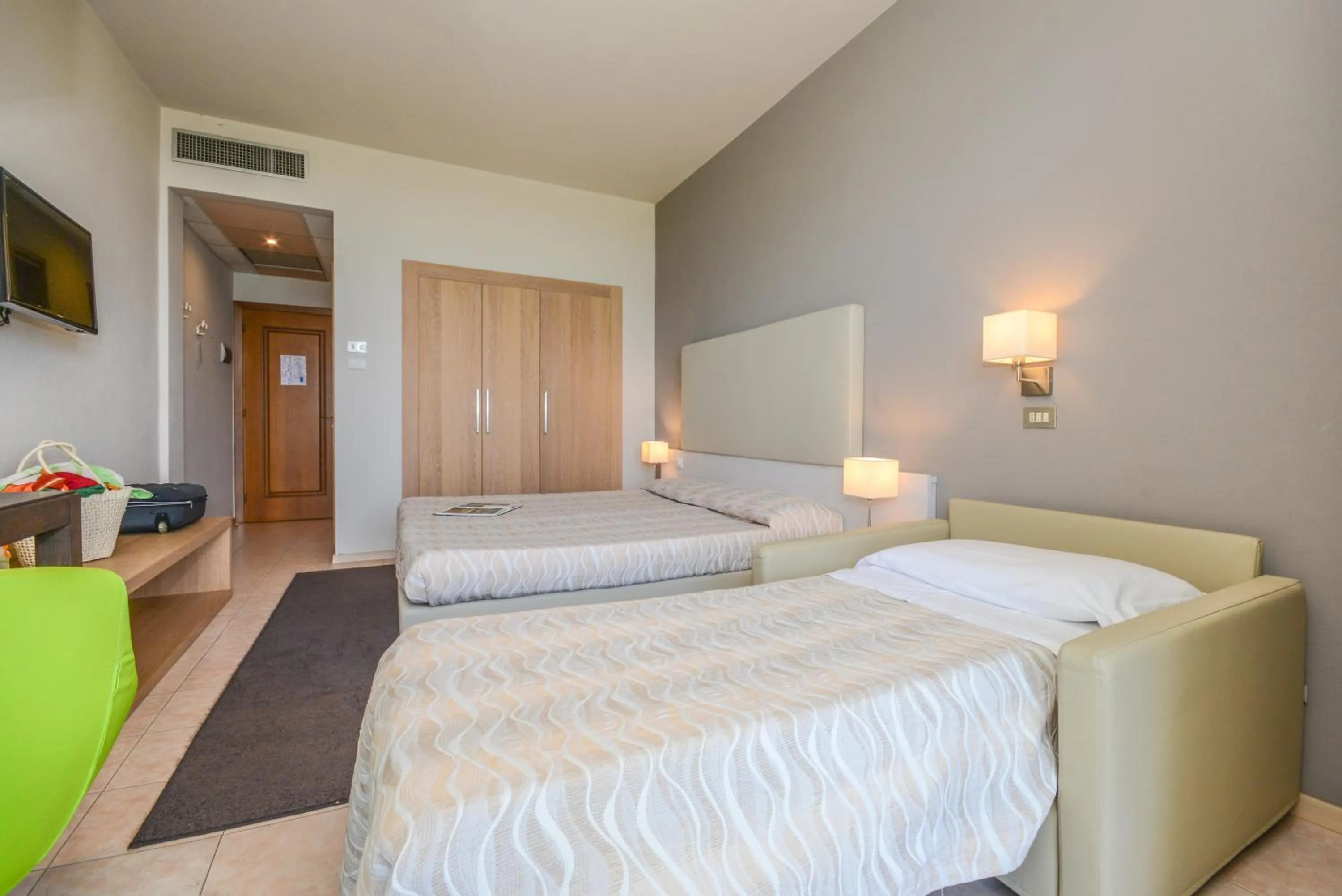 Bed in Hotel Miramar