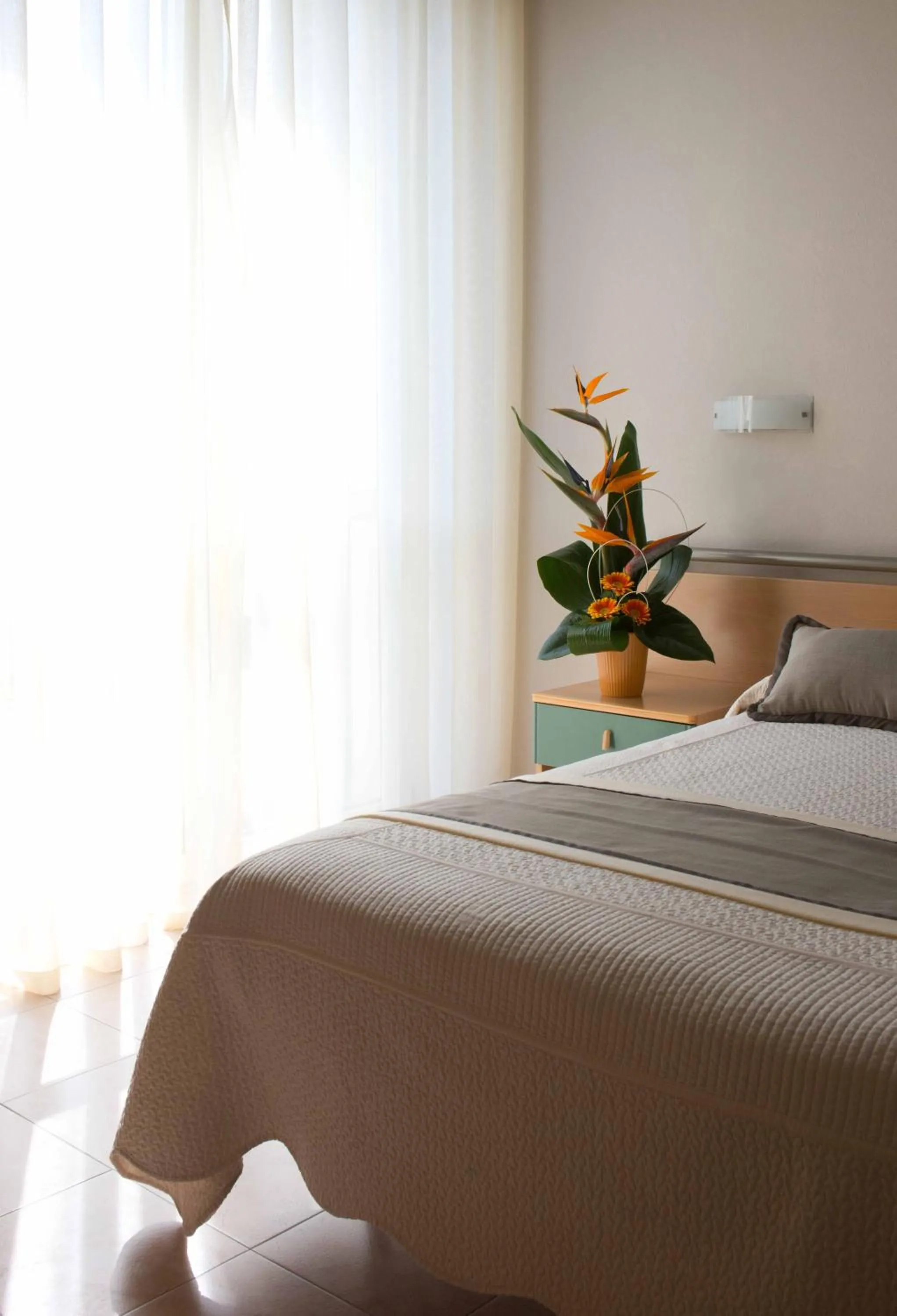 Bedroom, Bed in Hotel Miramar