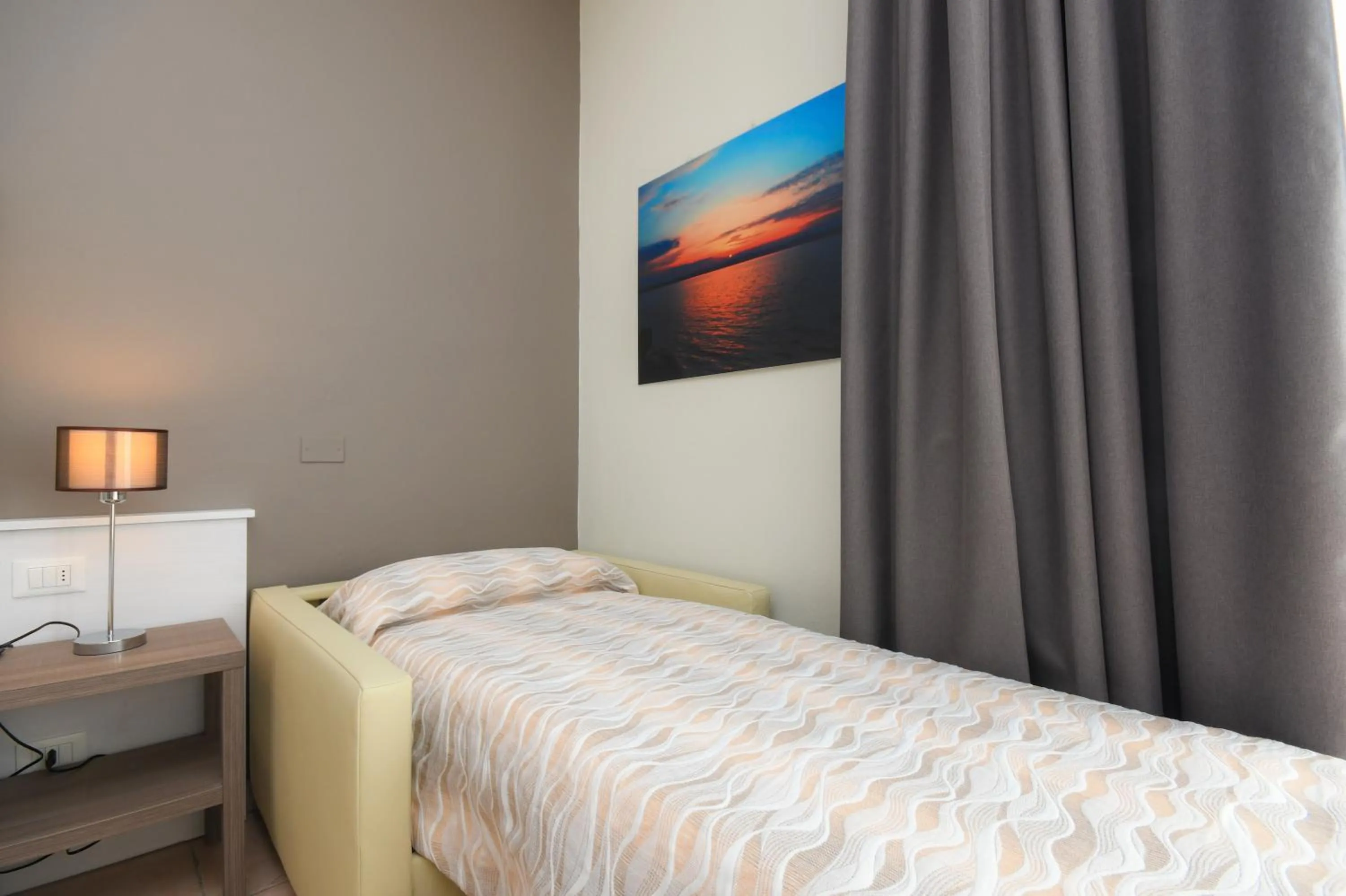 Bedroom, Bed in Hotel Miramar