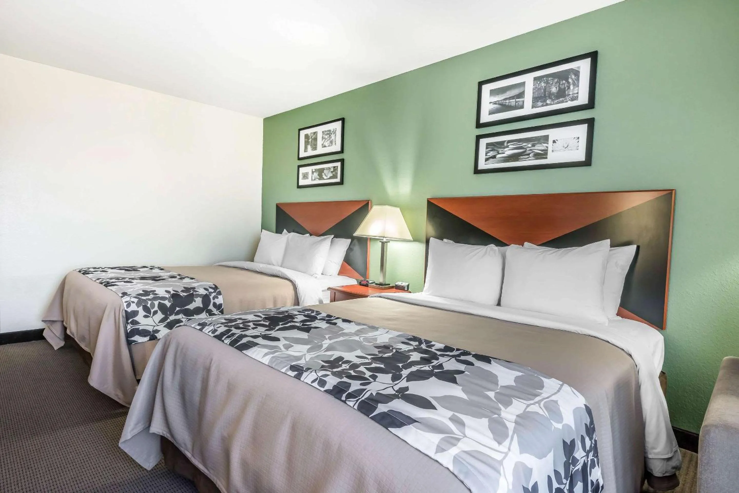 Bedroom, Bed in Sleep Inn & Suites University-Shands