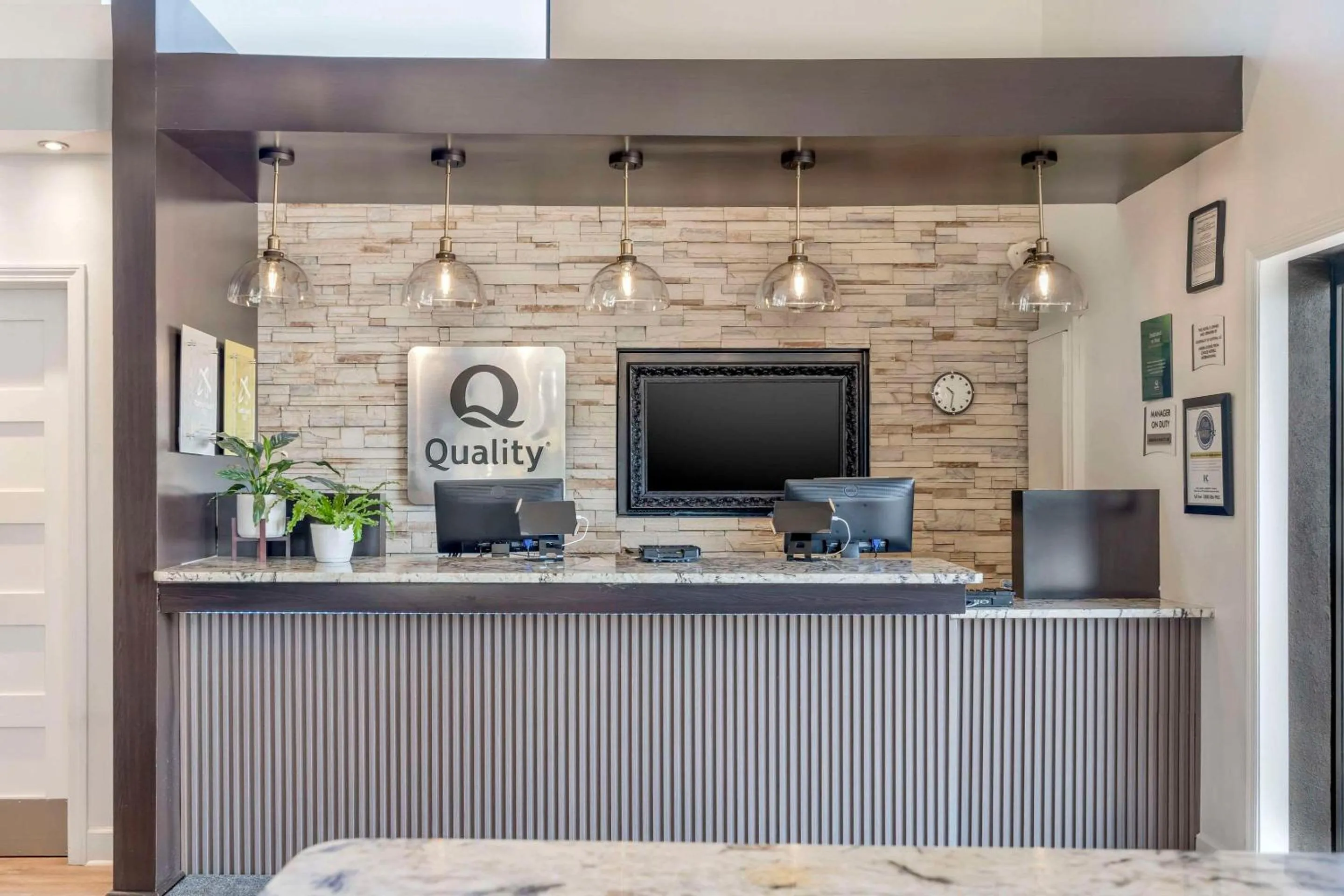 Lobby or reception in Quality Inn Daytona Speedway - I-95