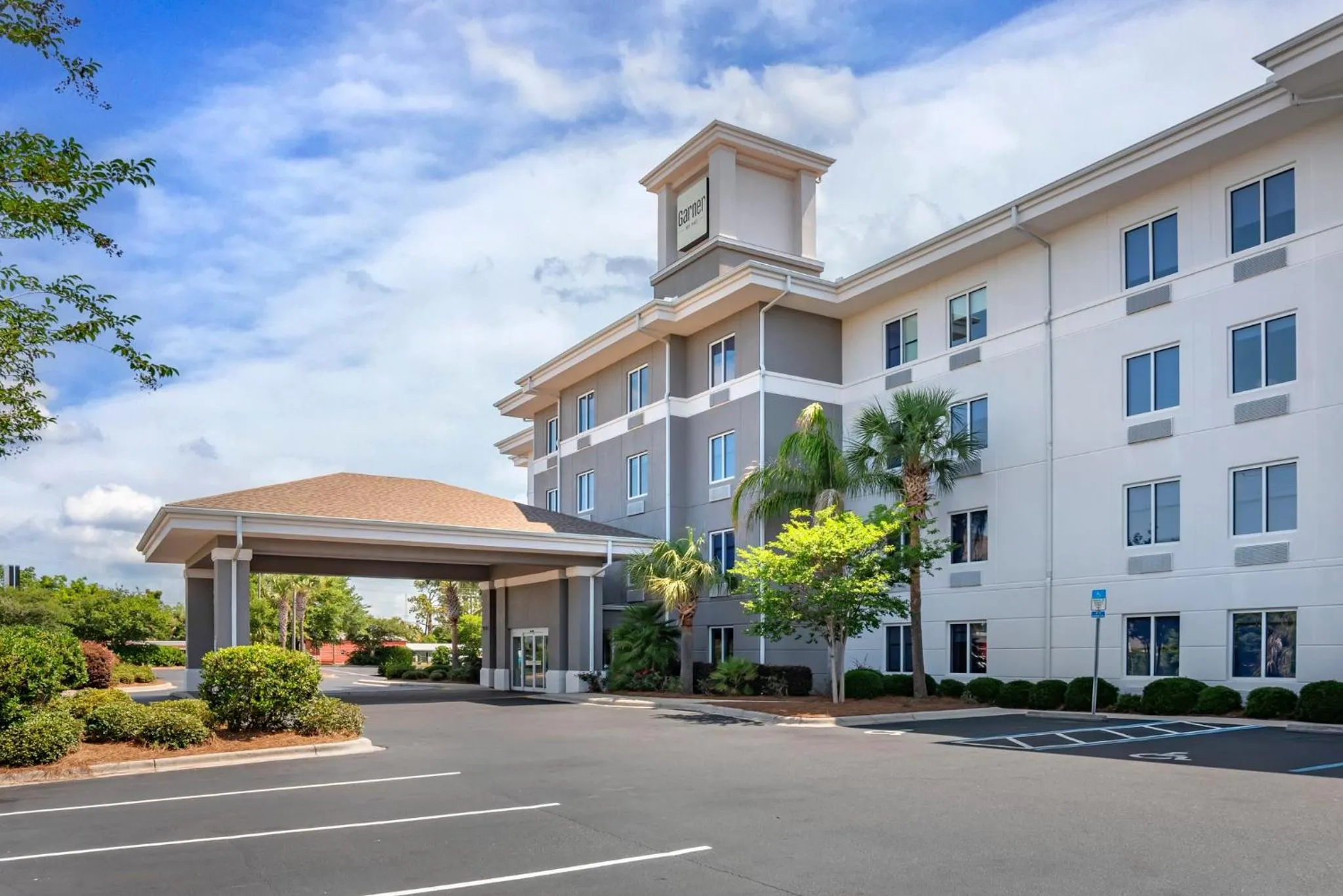 Property building in Garner Hotel Panama City Beach Northeast by IHG