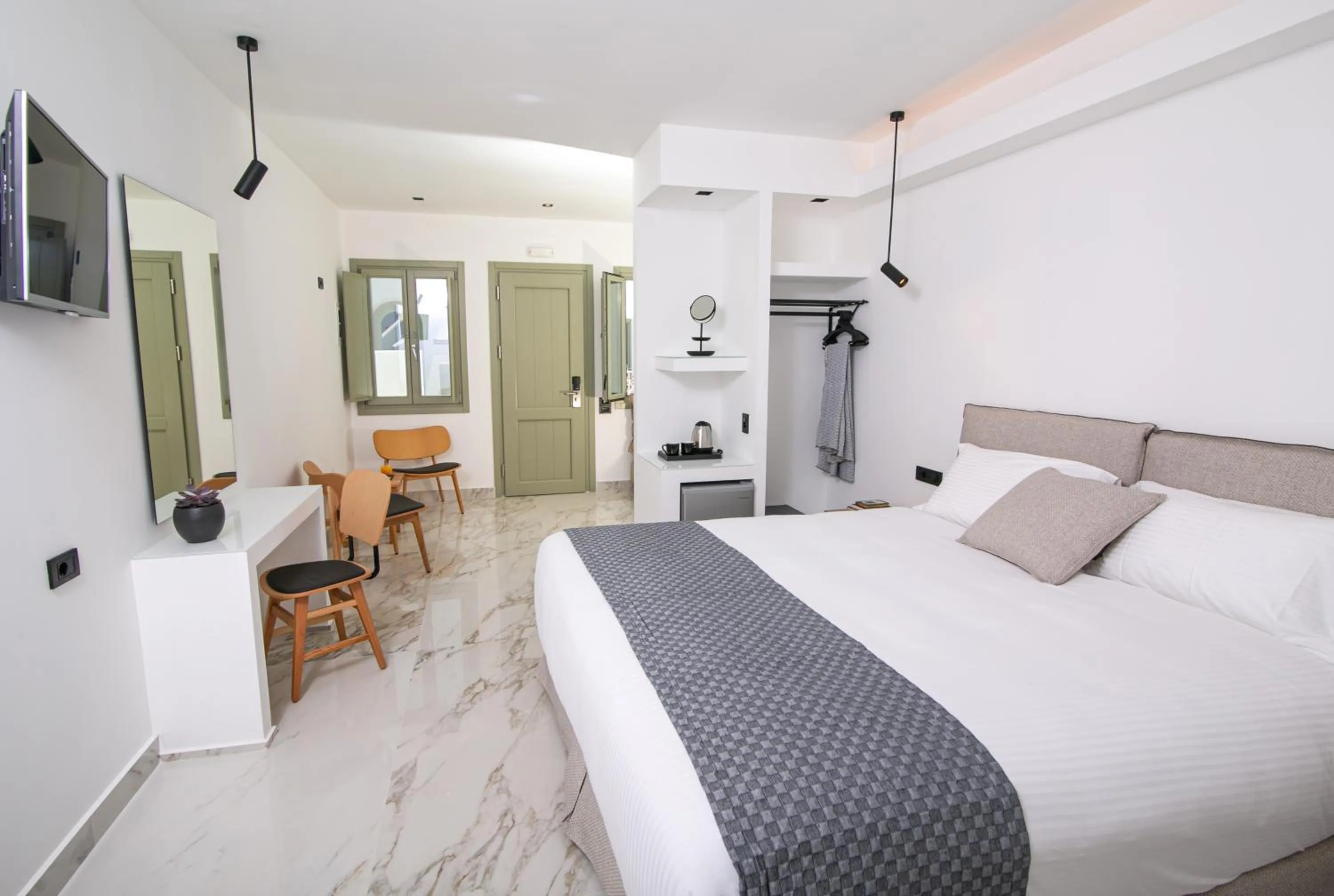Bed in Kallos Imar Boutique Hotel