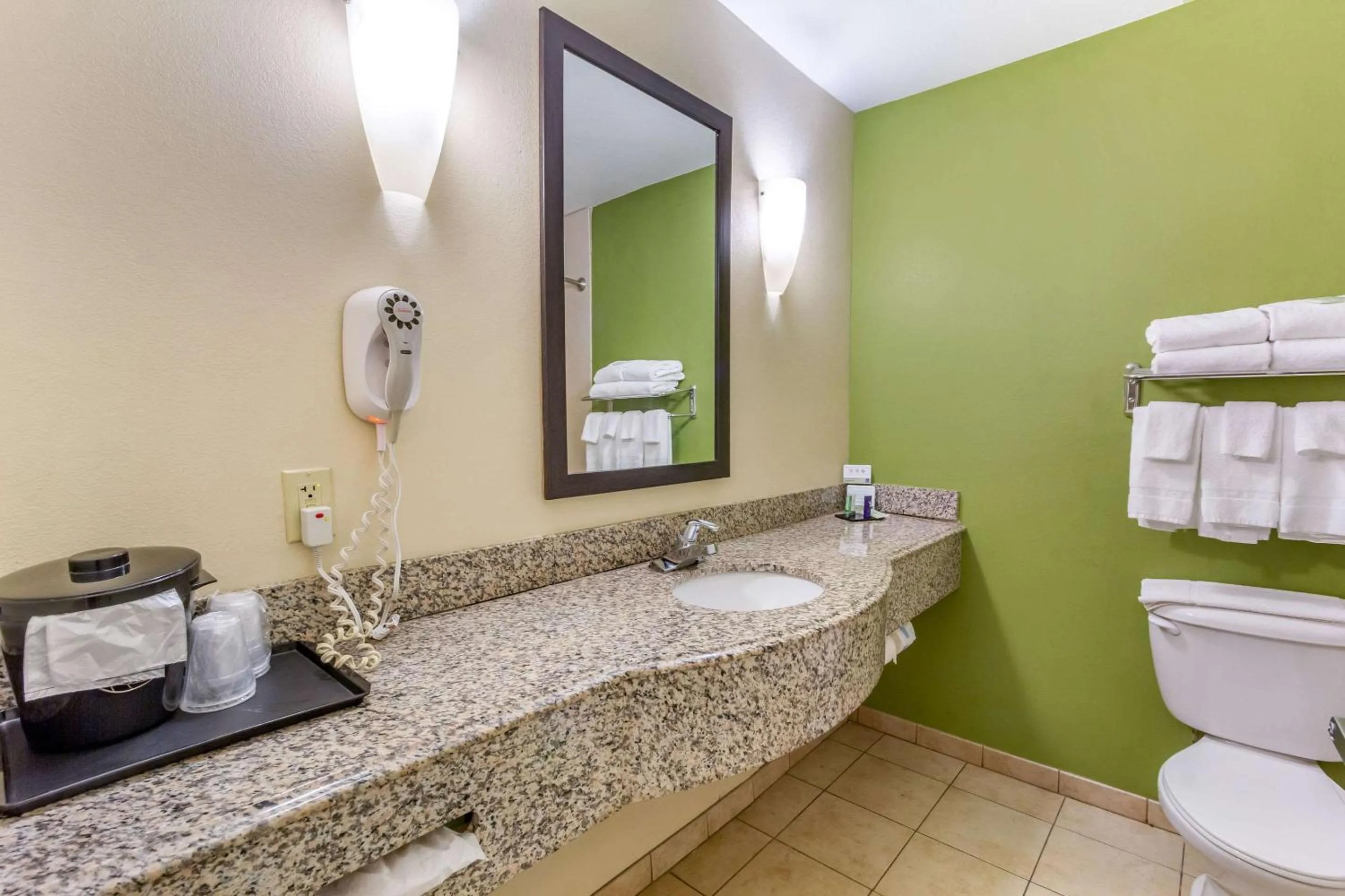 Bathroom in Sleep Inn & Suites Jacksonville West