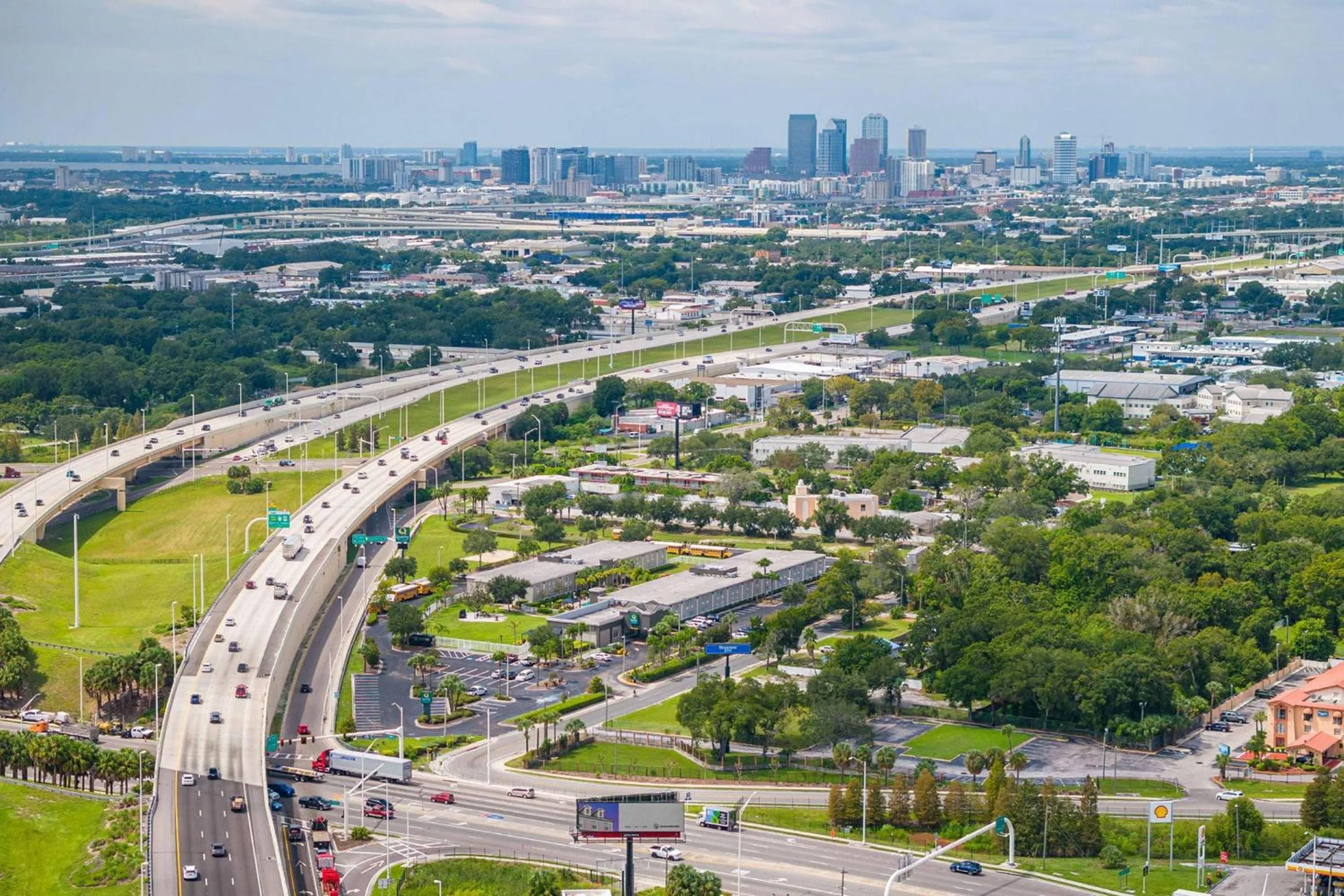 Property building in Quality Inn & Suites Tampa near Fairgrounds and Casino
