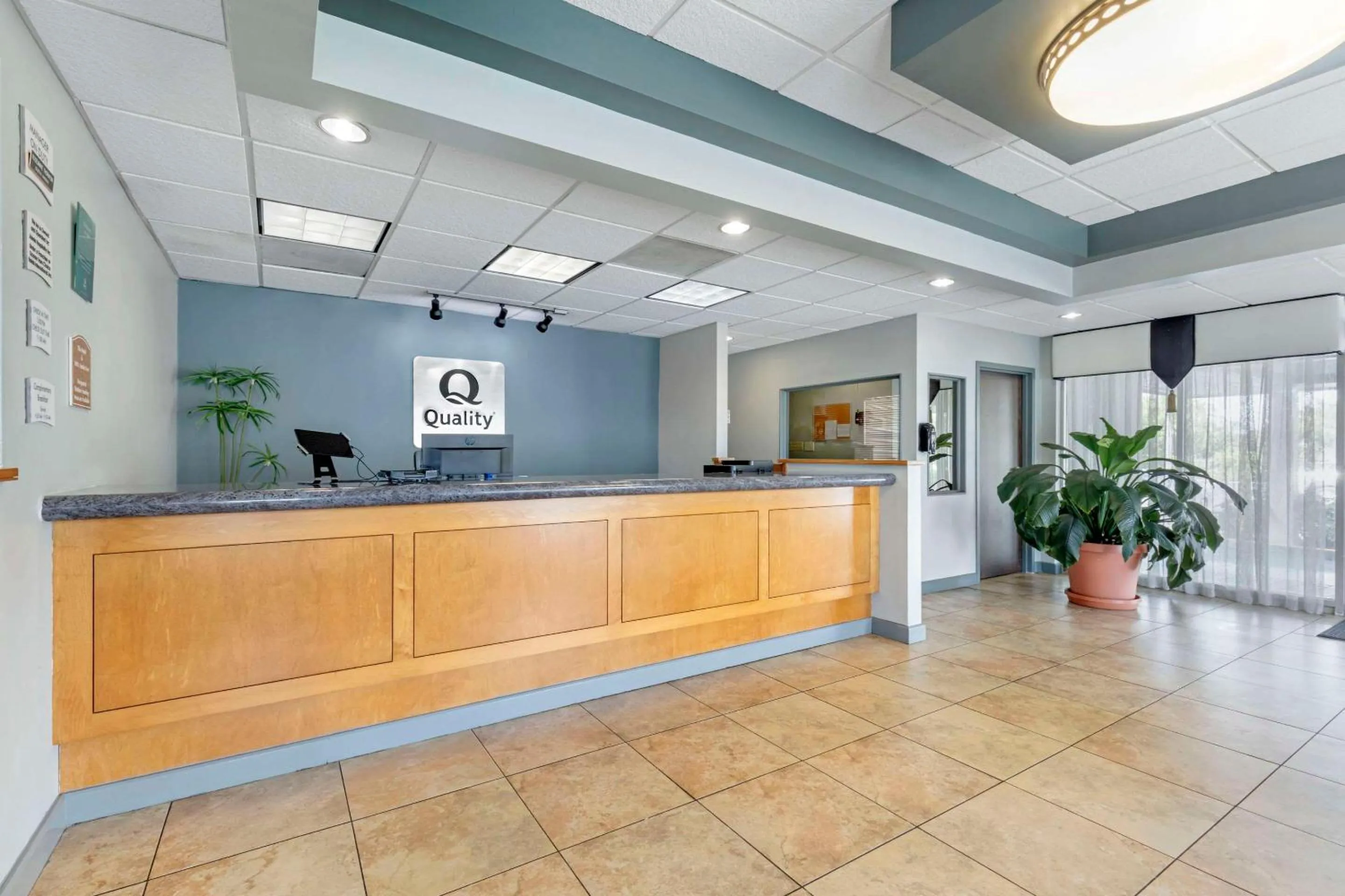 Lobby or reception in Quality Inn Downtown Stuart
