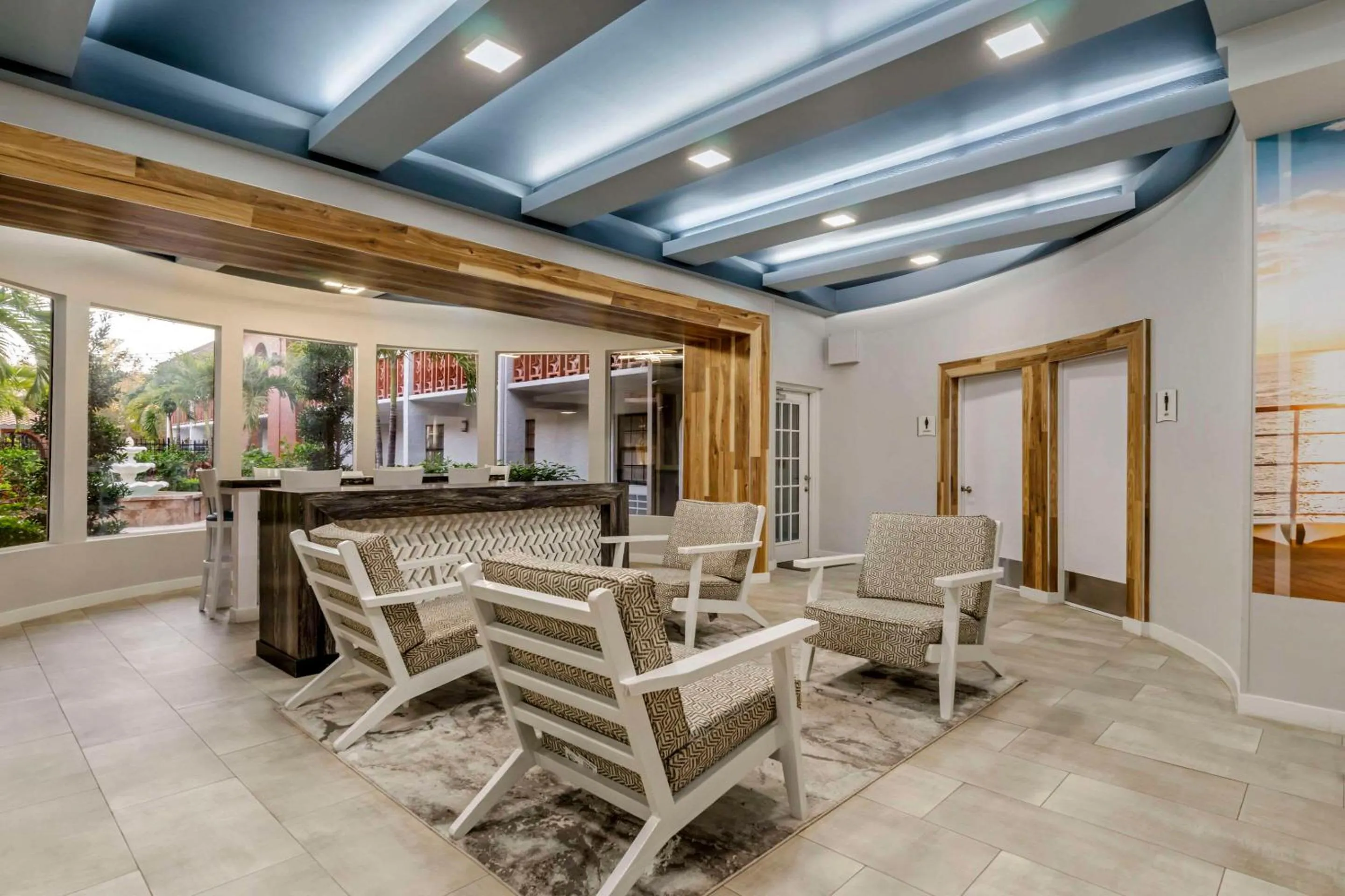 Lobby or reception in Clarion Pointe Tampa-Brandon Near Fairgrounds and Casino