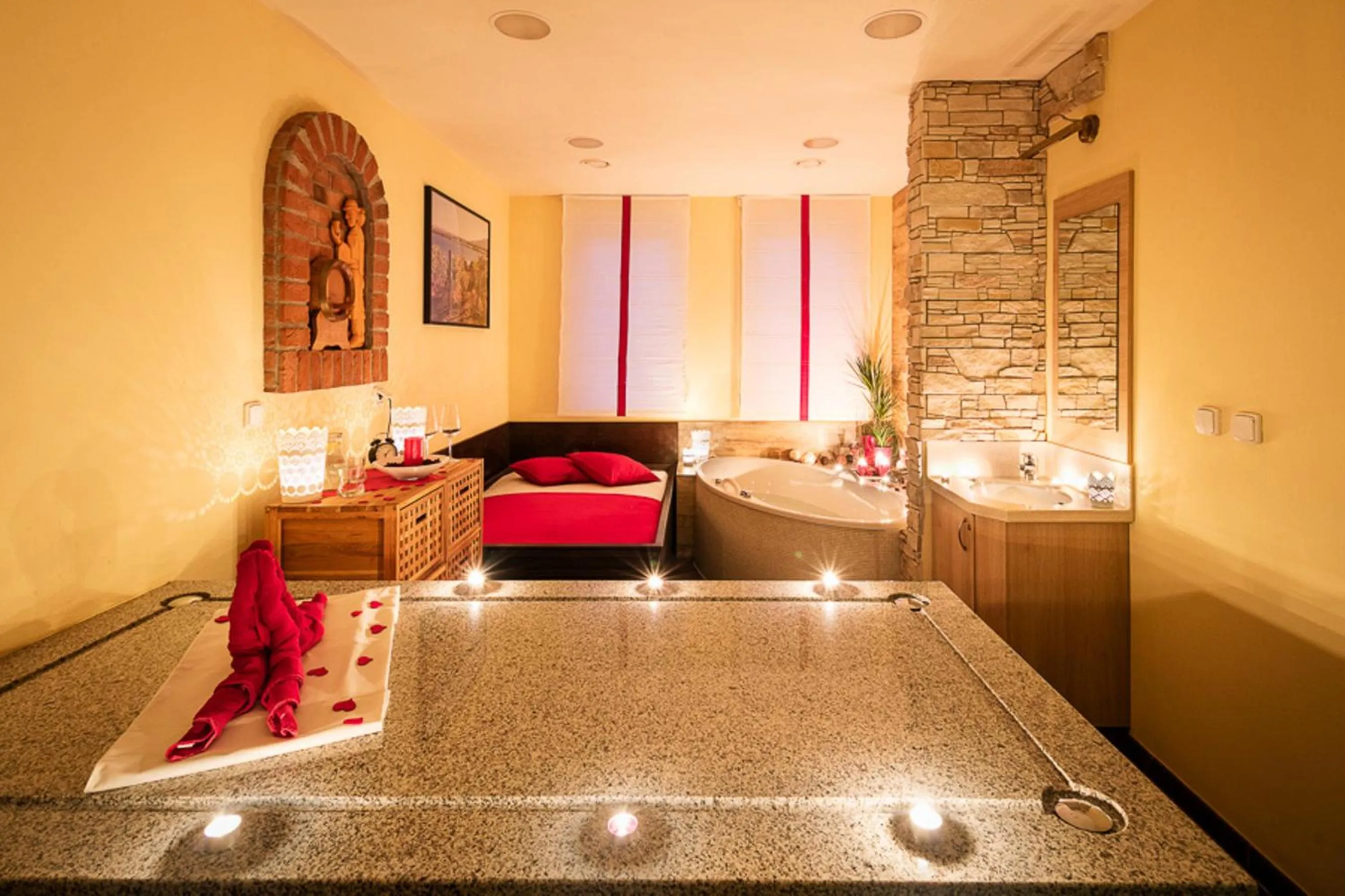 Spa and wellness centre/facilities, Bed in Wine Wellness Hotel Amande Hustopeče