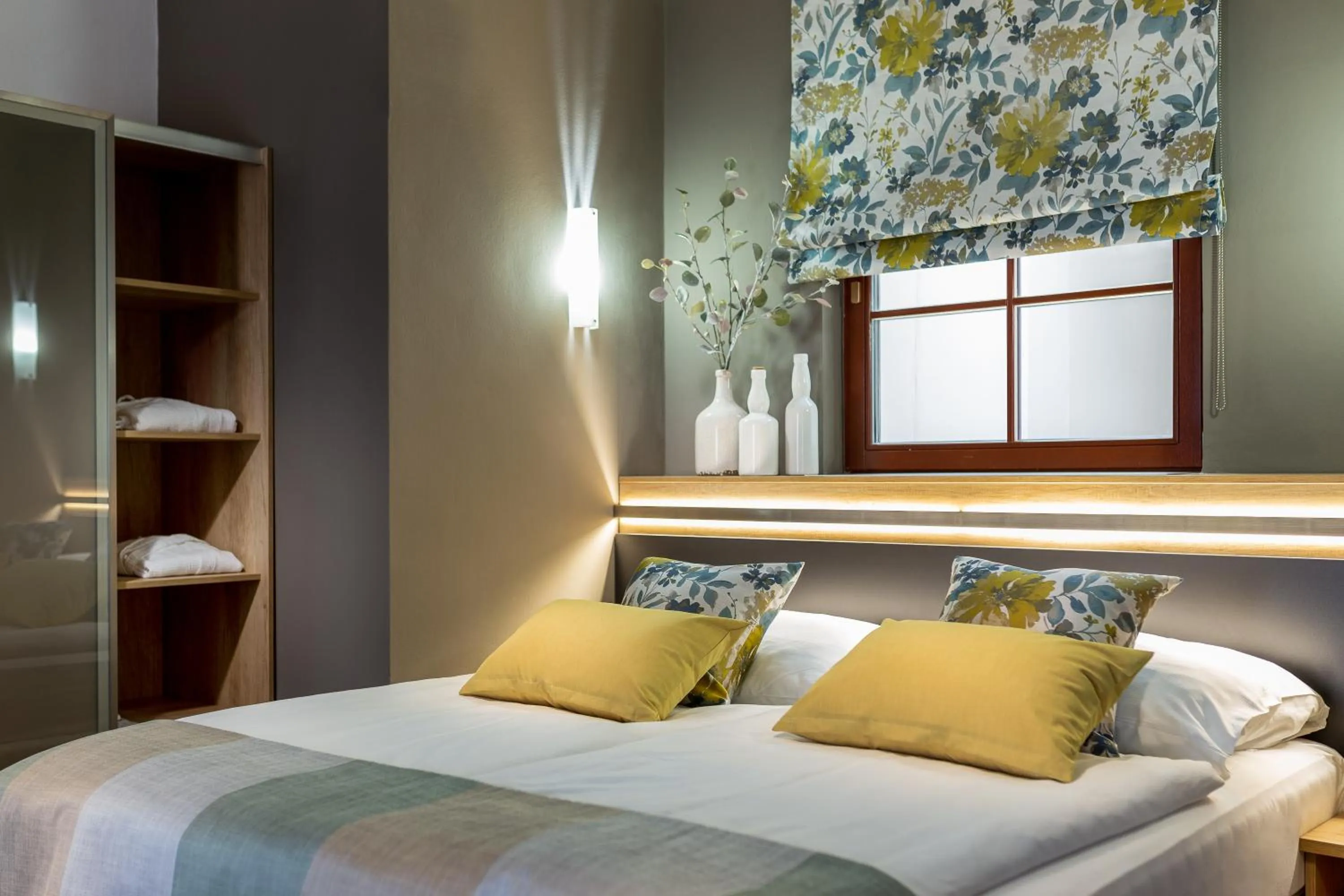 Bed in Wine Wellness Hotel Amande Hustopeče