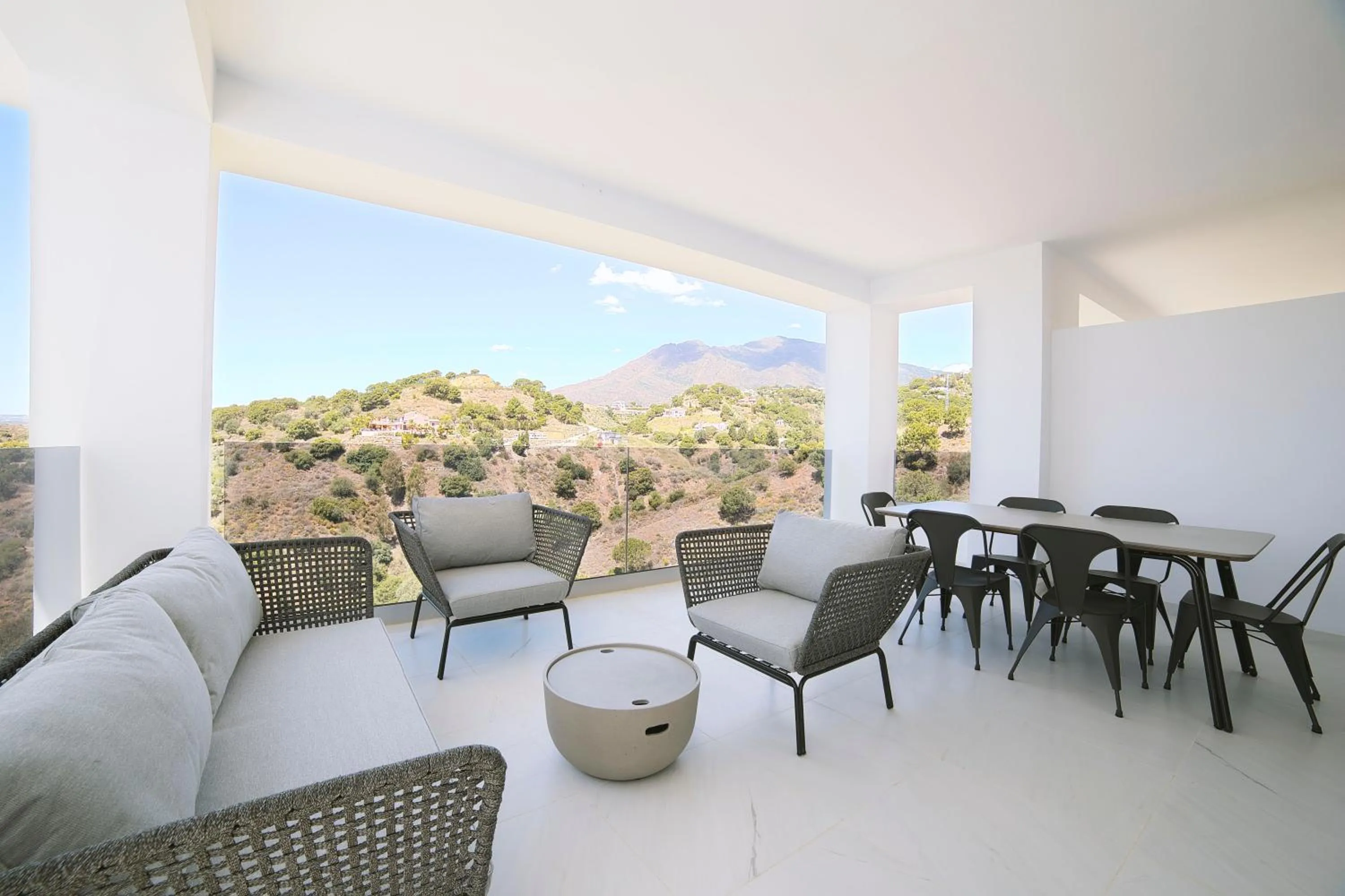 Balcony/Terrace in Estepona Holiday Hills