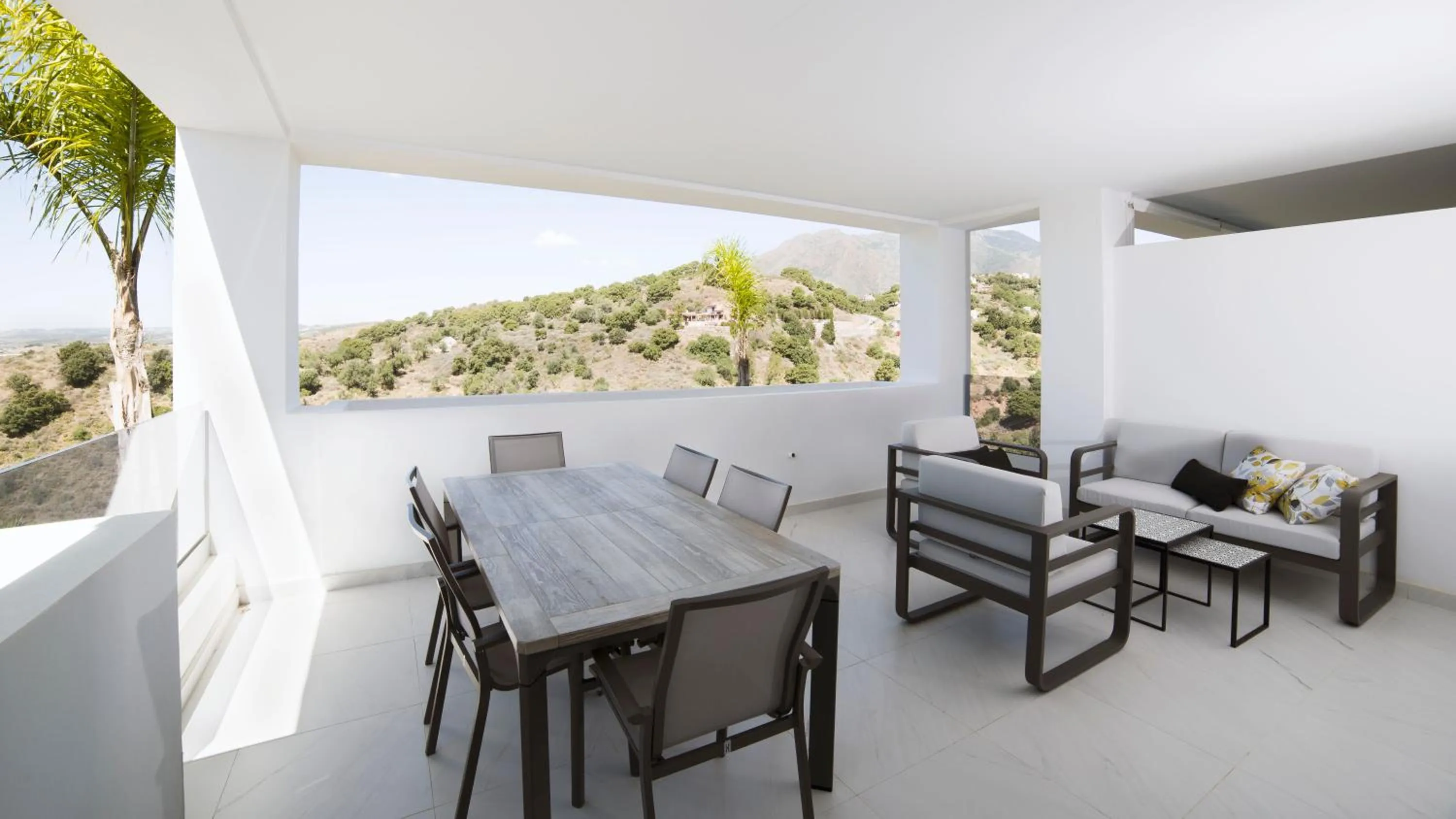 Balcony/Terrace in Estepona Holiday Hills