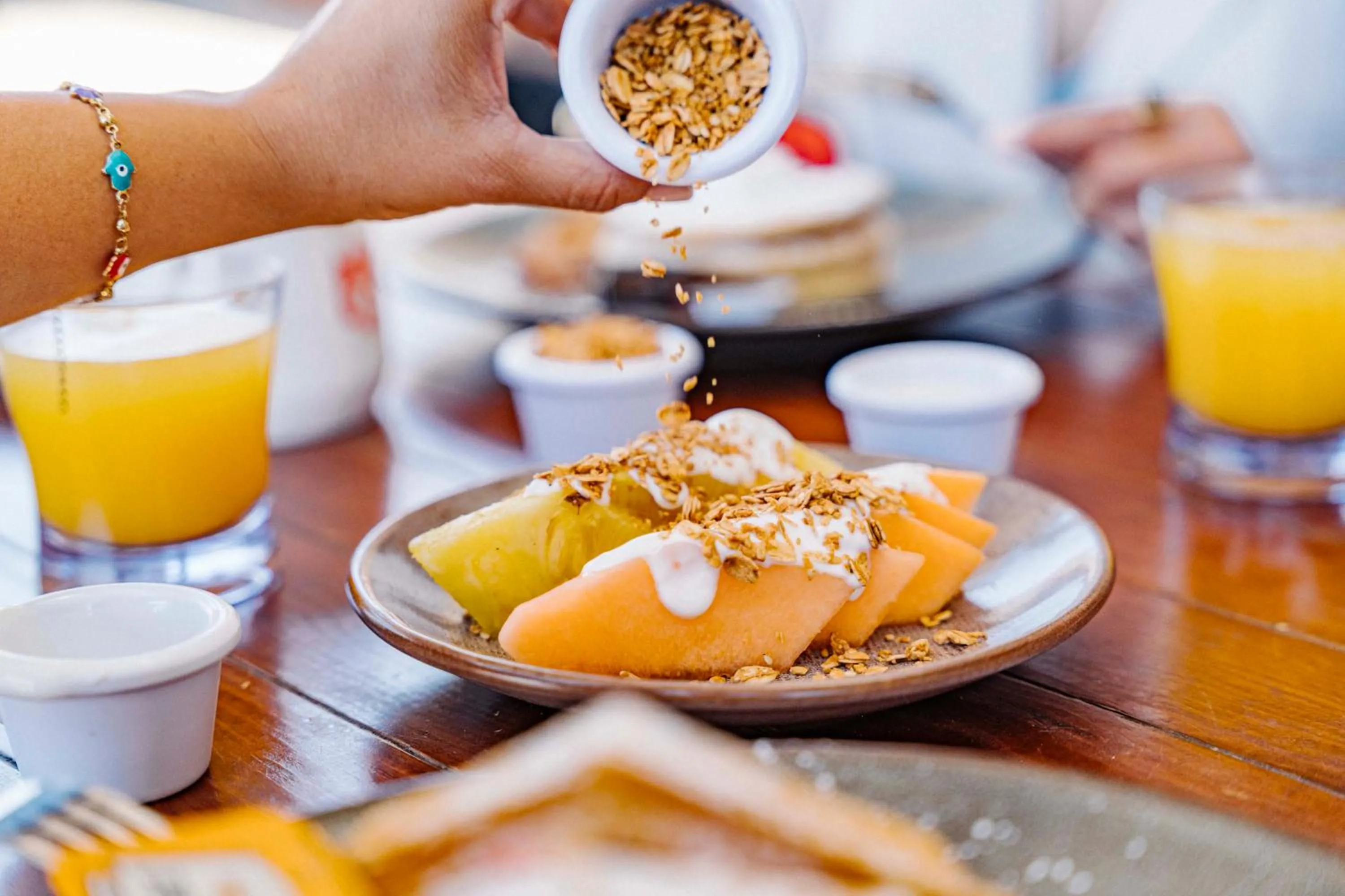 Breakfast in Mayan Monkey Tulum - Social Hotel