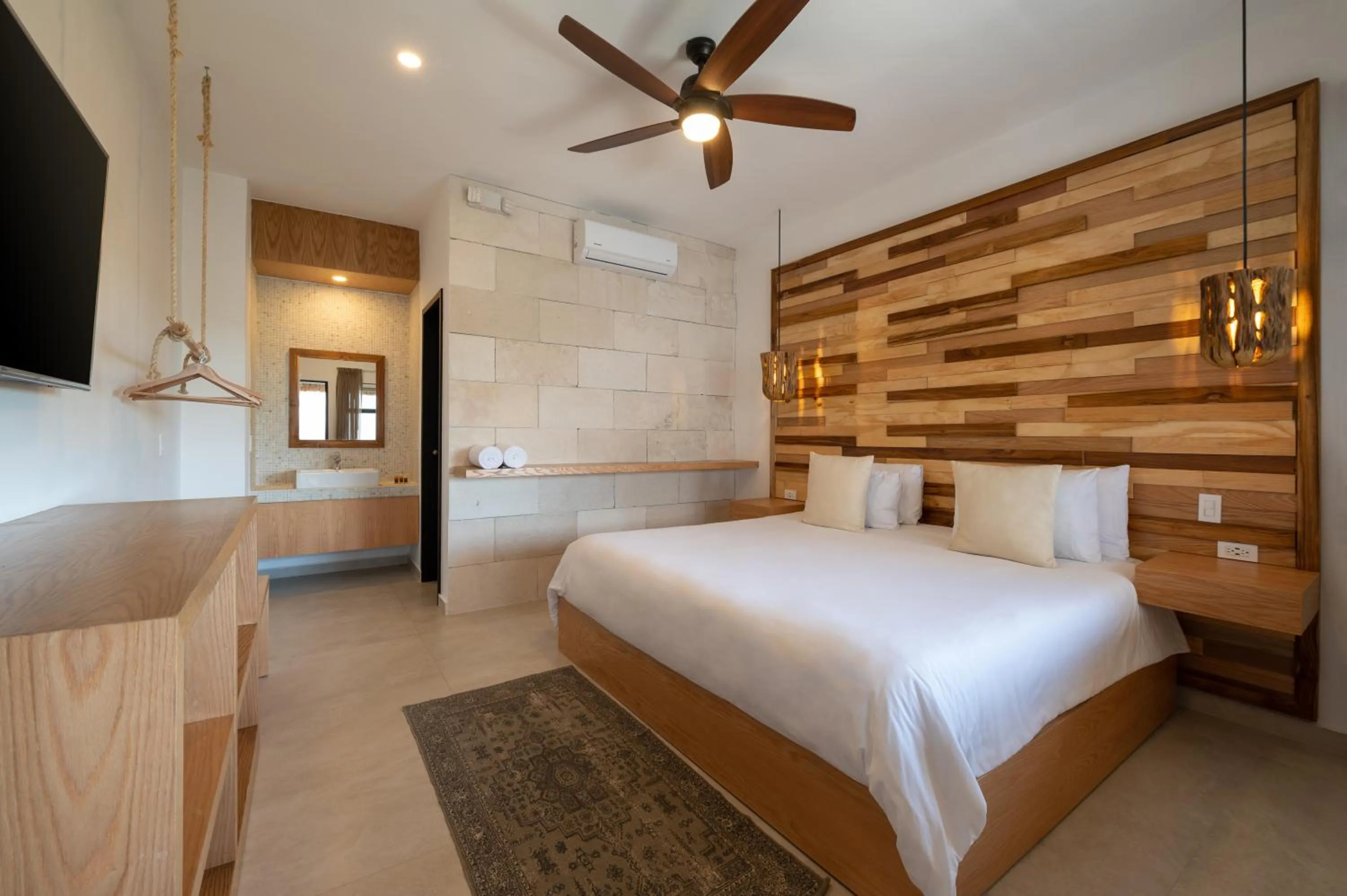 Deluxe Room in Mayan Monkey Tulum - Social Hotel