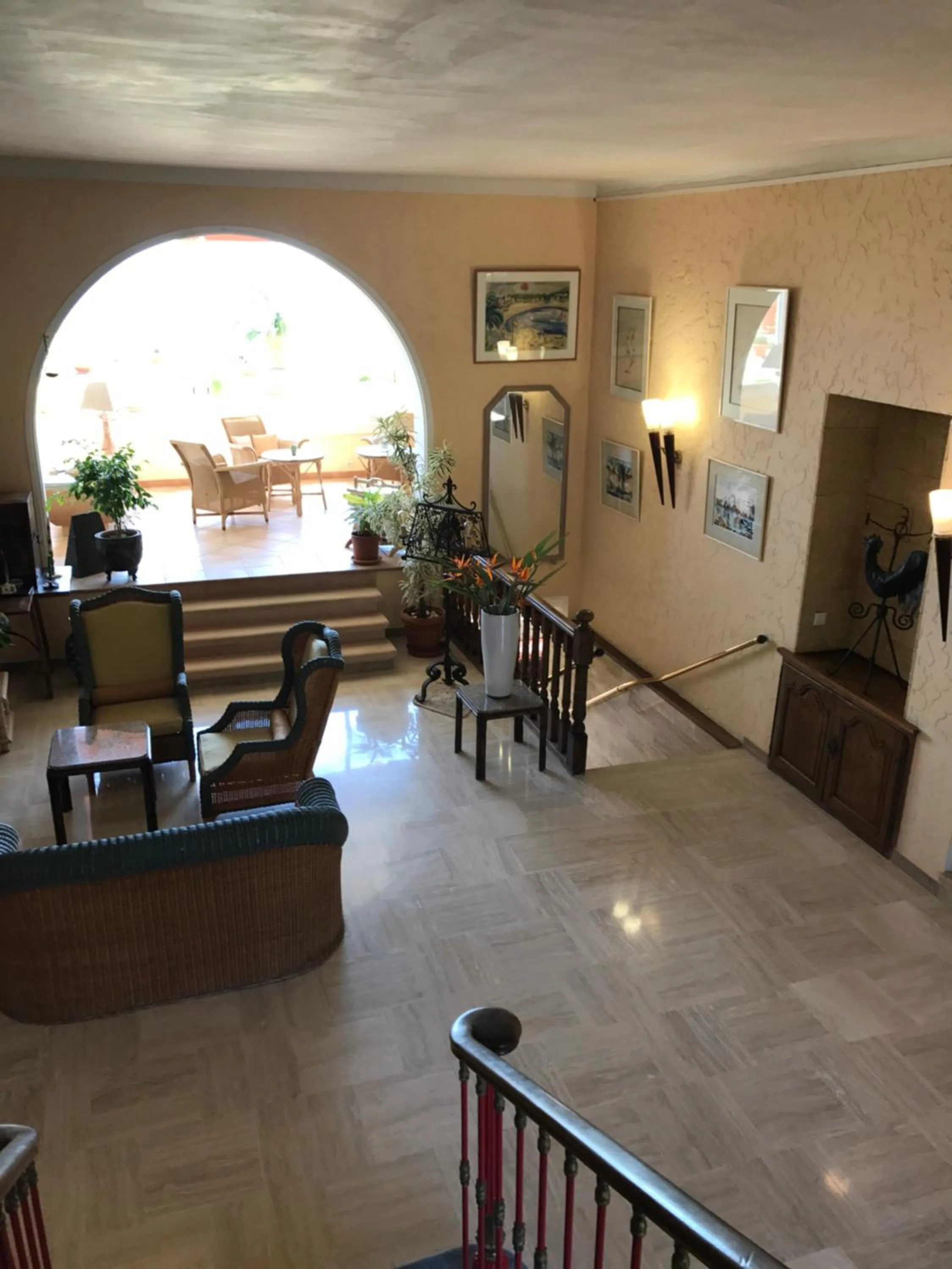 Living room in Grand Hotel Moriaz