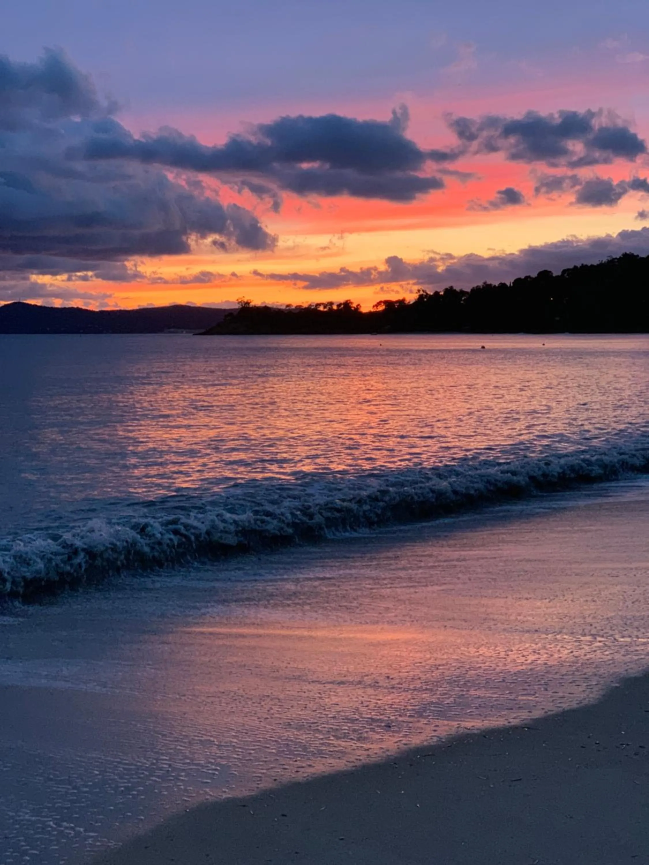 Sunset in Grand Hotel Moriaz