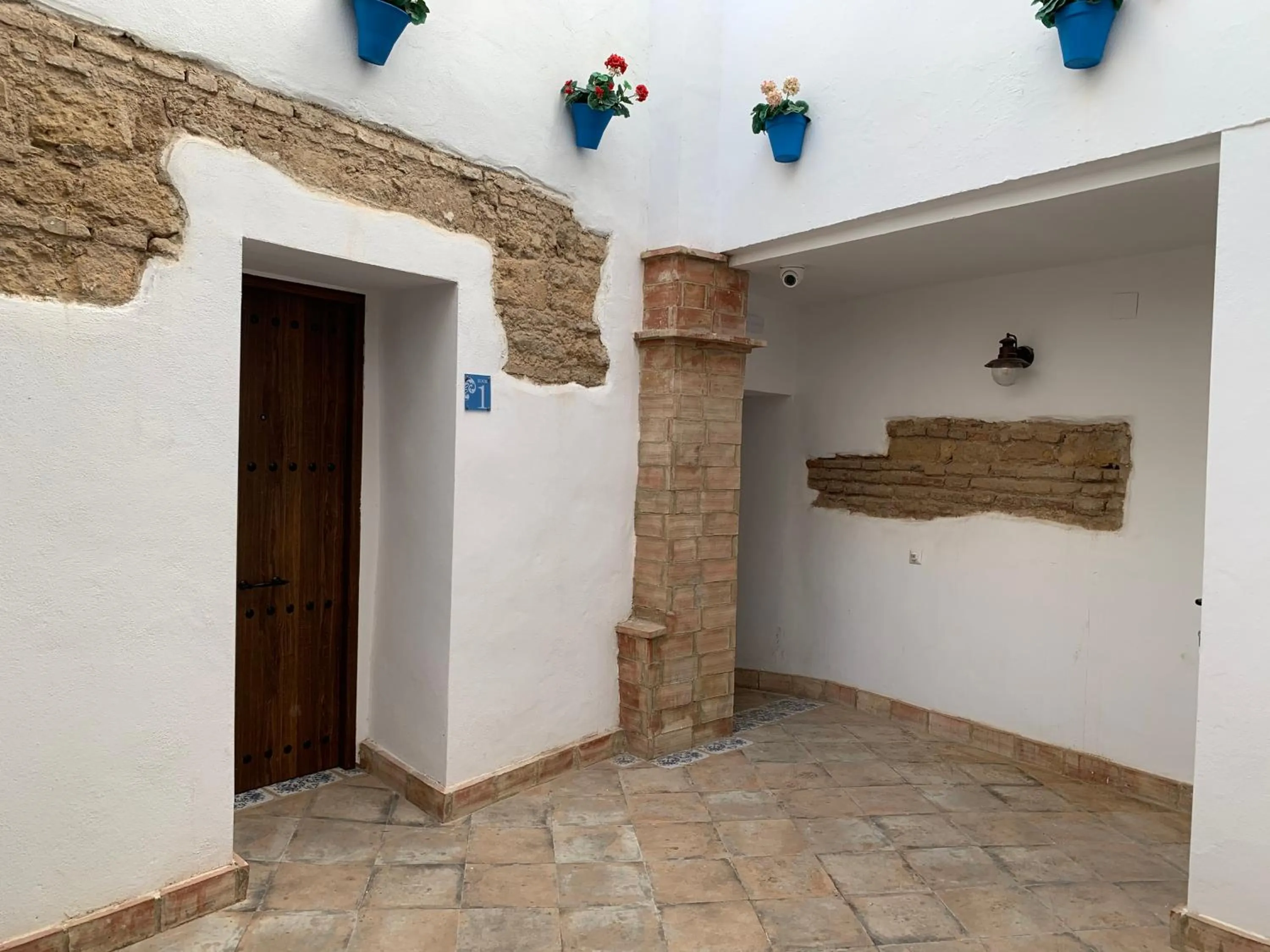 Patio in Belmonte Rooms