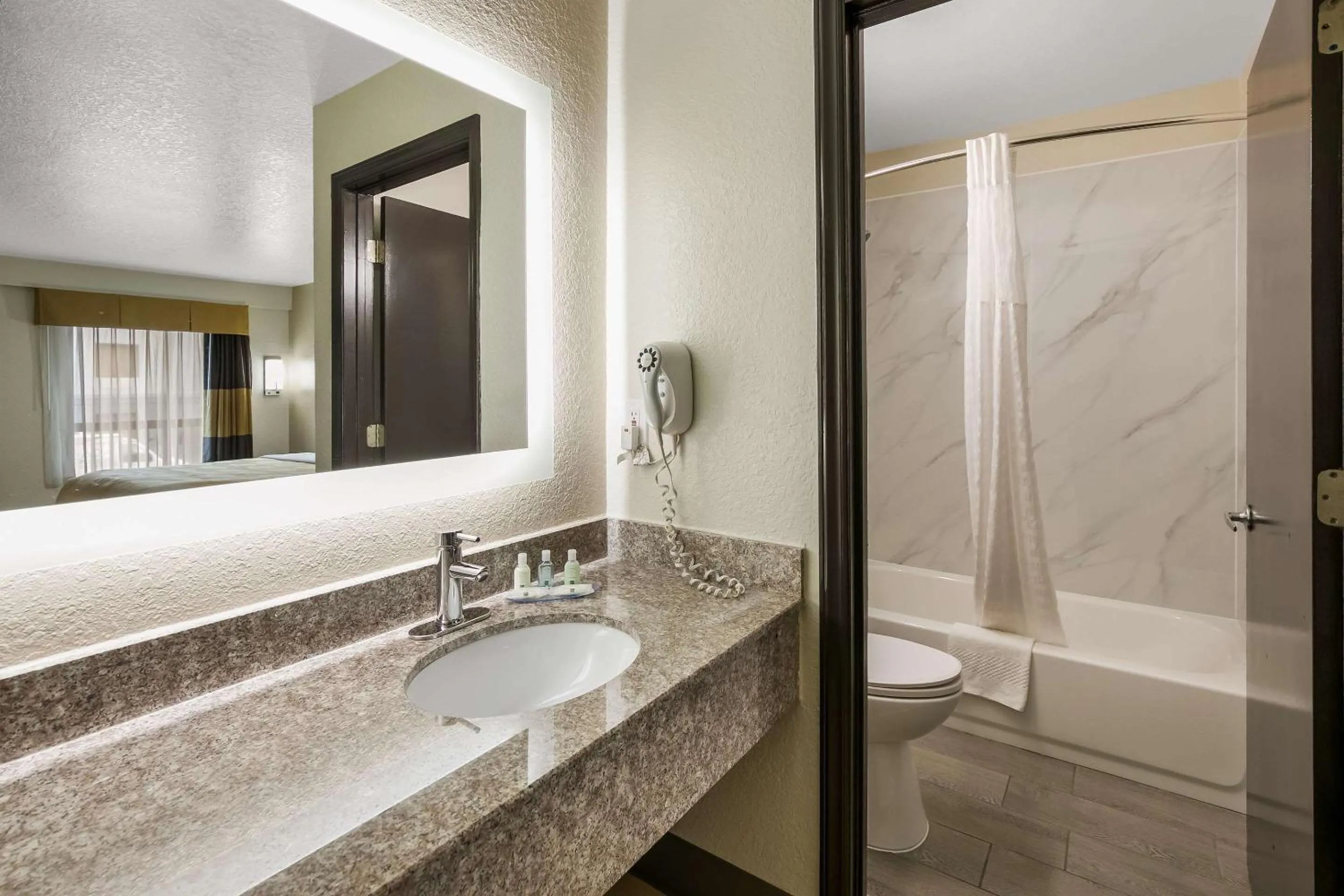 Bedroom in Quality Inn Commerce at I-85