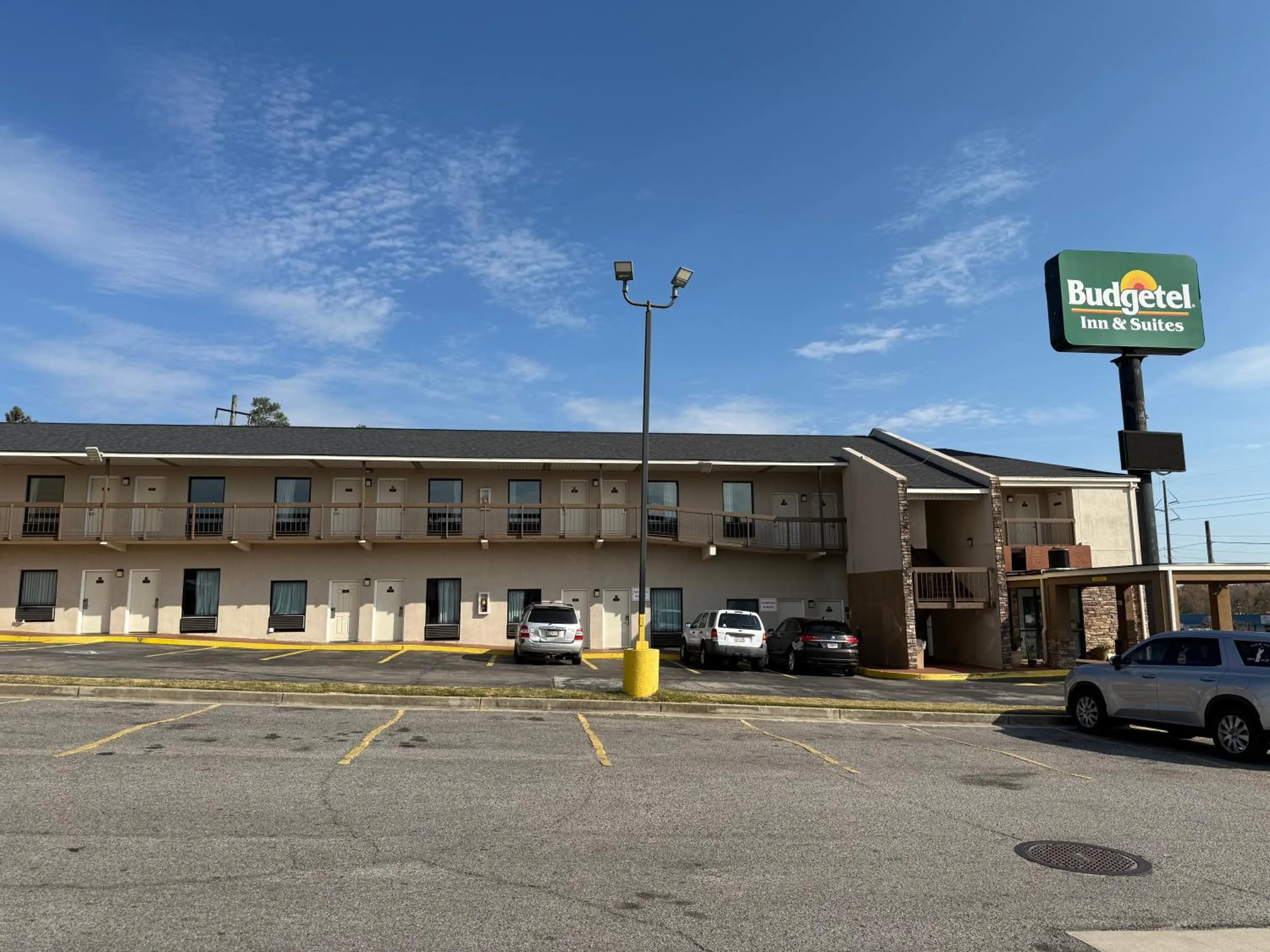 Property building in Budgetel Inn and Suites- FORT GORDON