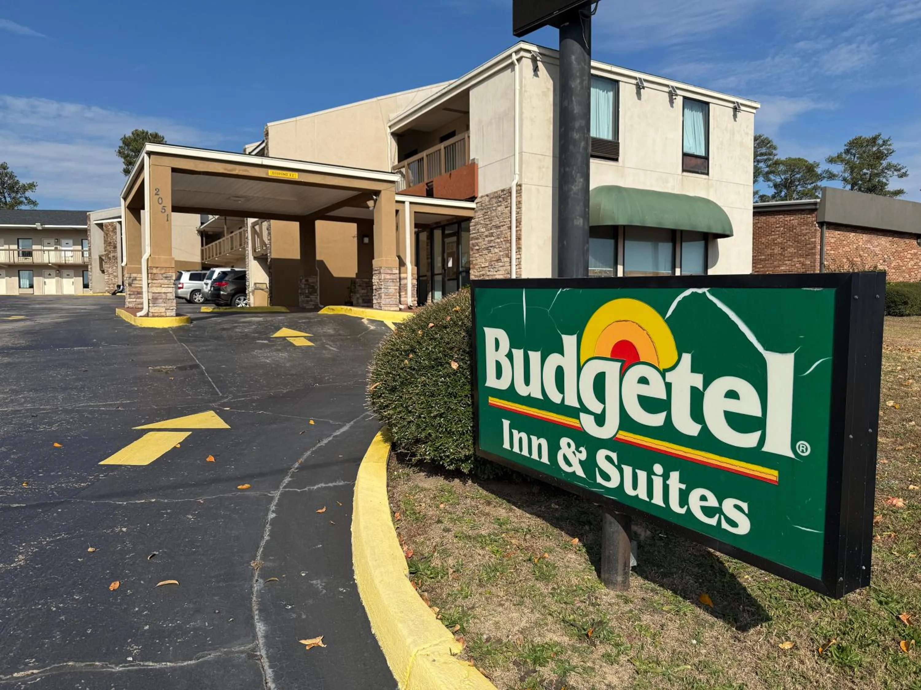 Property building in Budgetel Inn and Suites- FORT GORDON