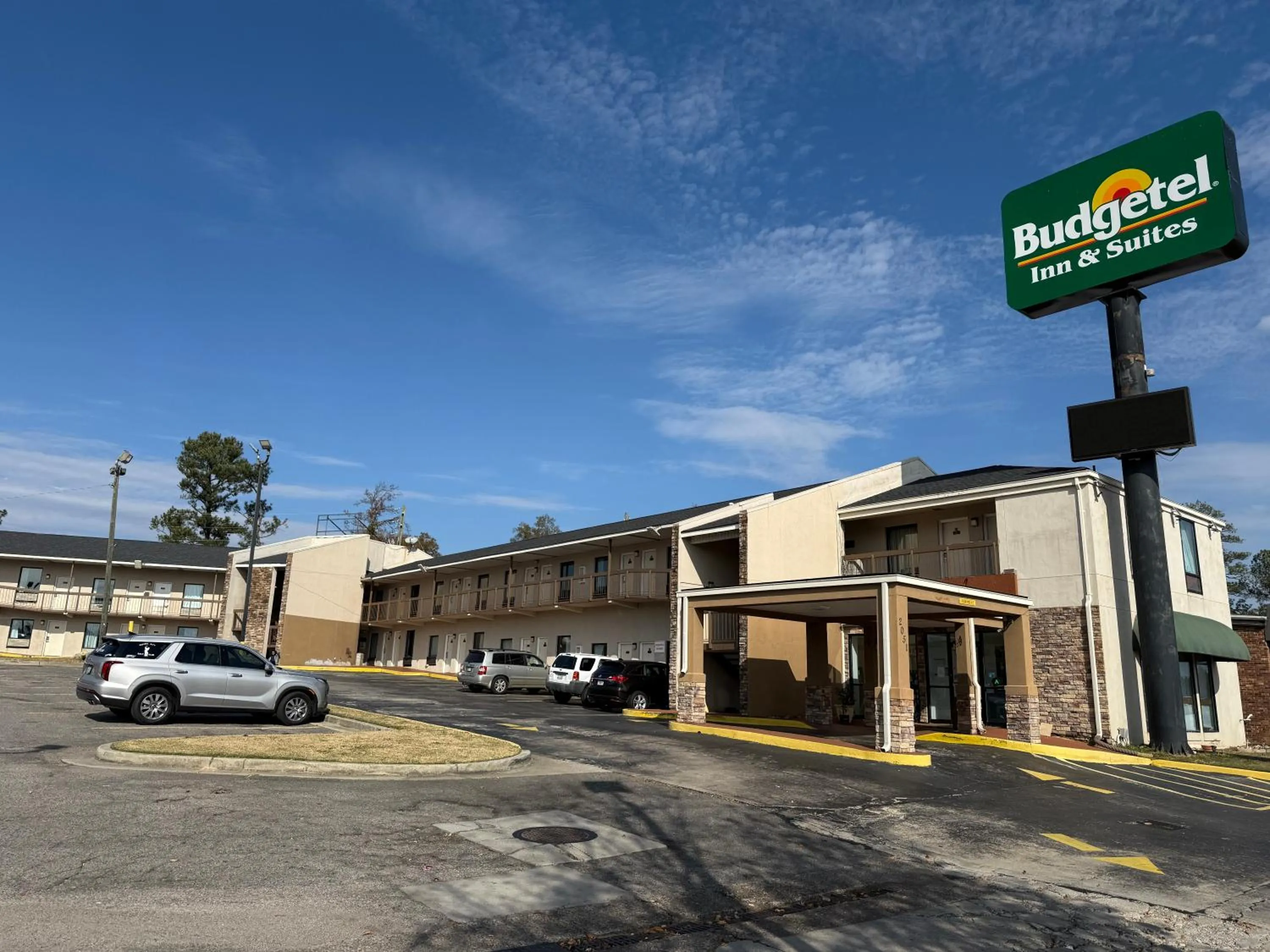 Property building in Budgetel Inn and Suites- FORT GORDON