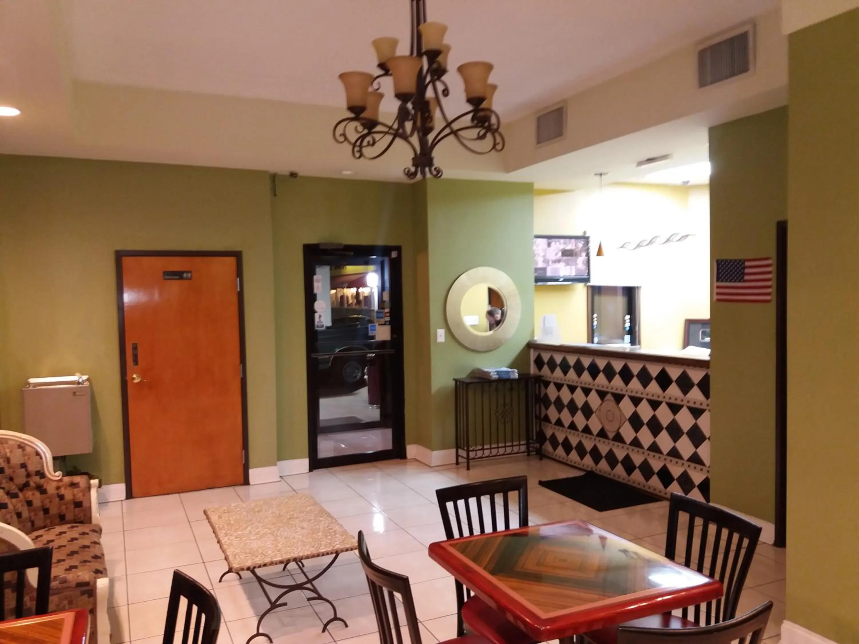 Lobby or reception in Budgetel Inn and Suites- FORT GORDON