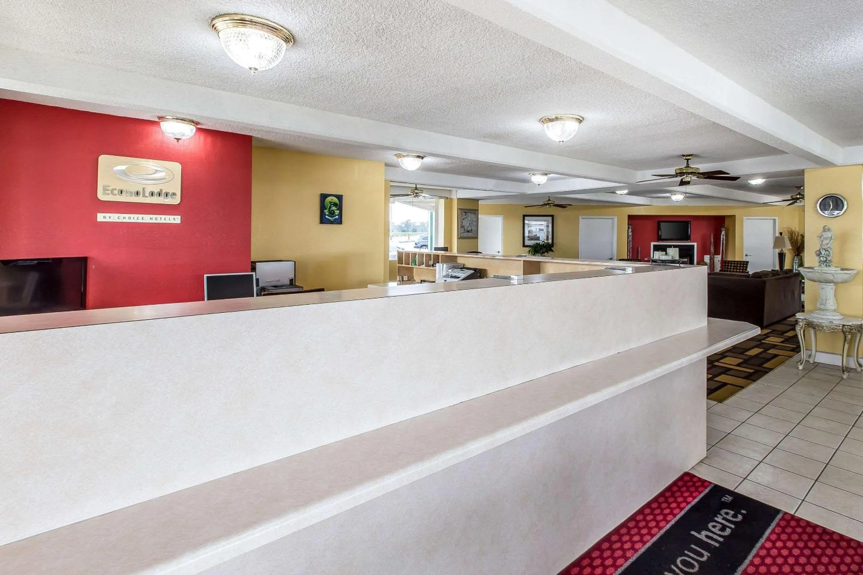Lobby or reception in Econo Lodge Byron near Historic District - Warner Robins