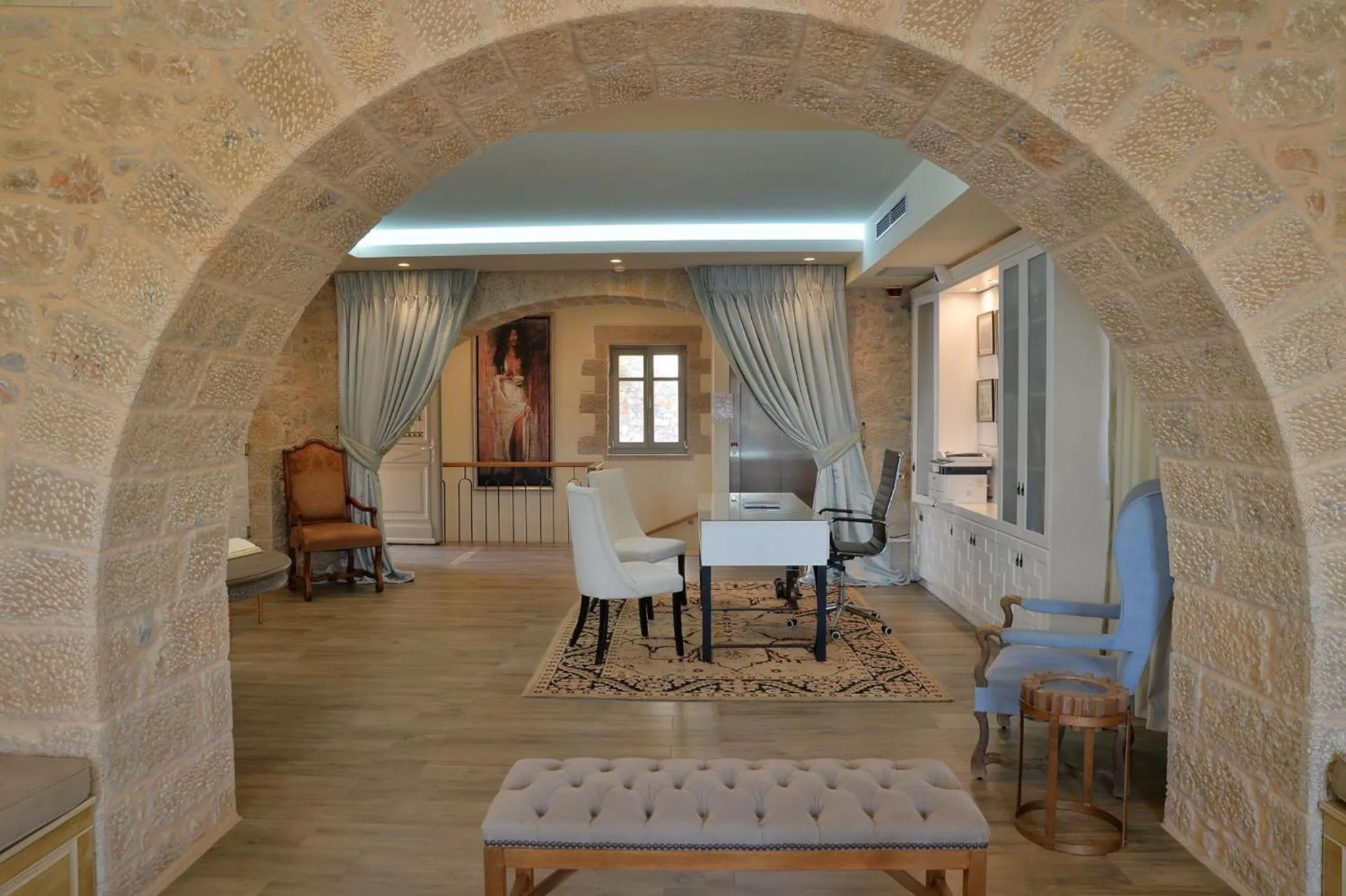 Living room in Akrolithi Boutique Hotel & Suites